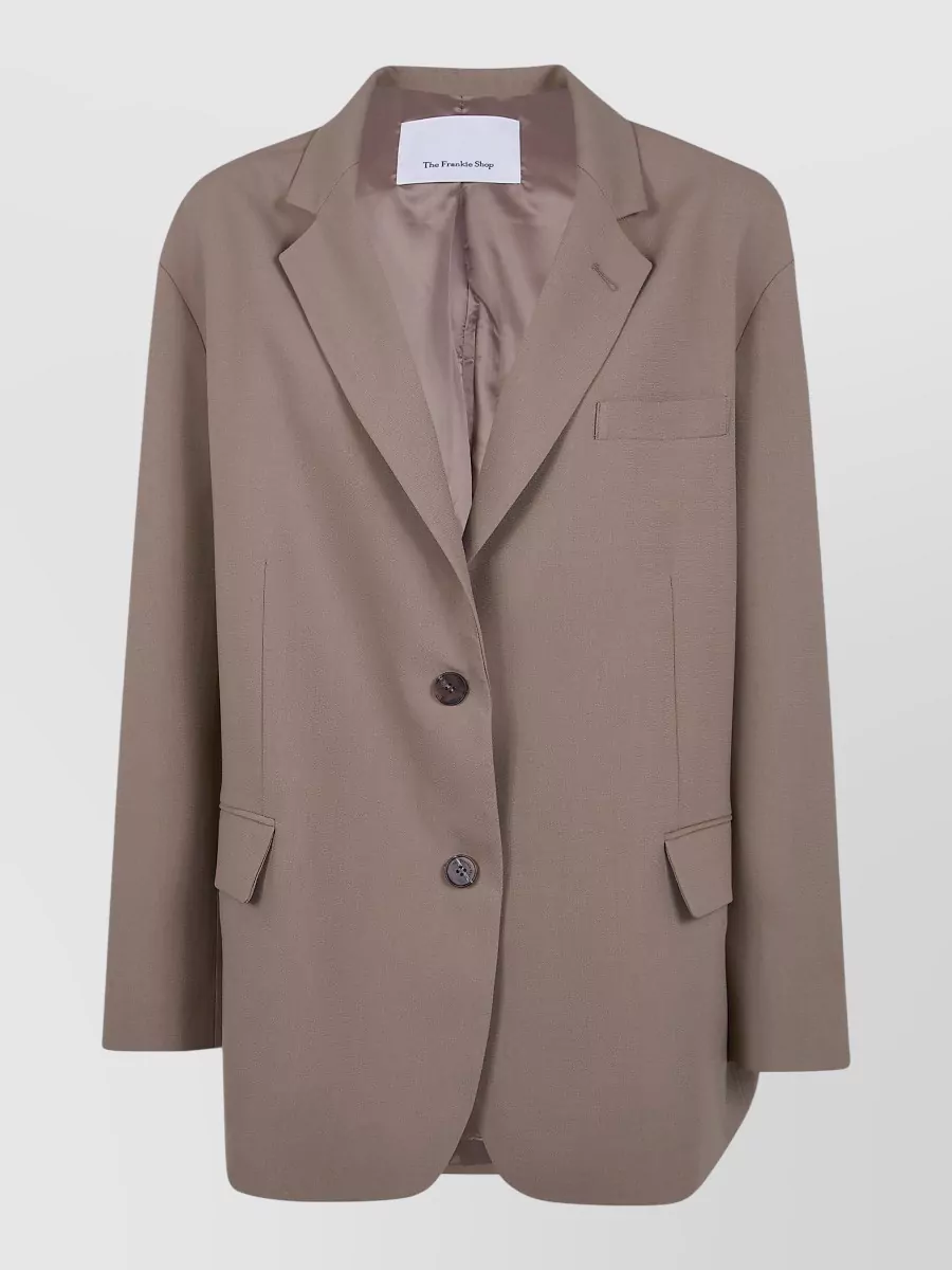 The Frankie Shop Bea Single-Breasted Blazer