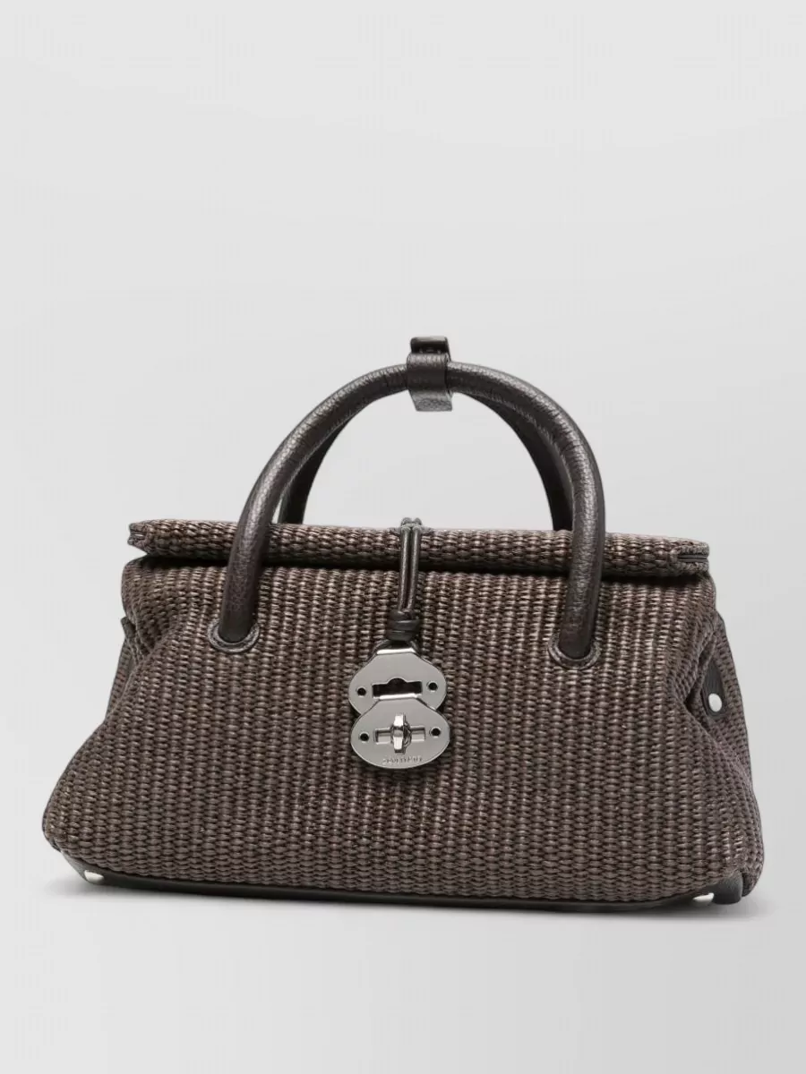 Zanellato Calf Leather Small Tote Bag