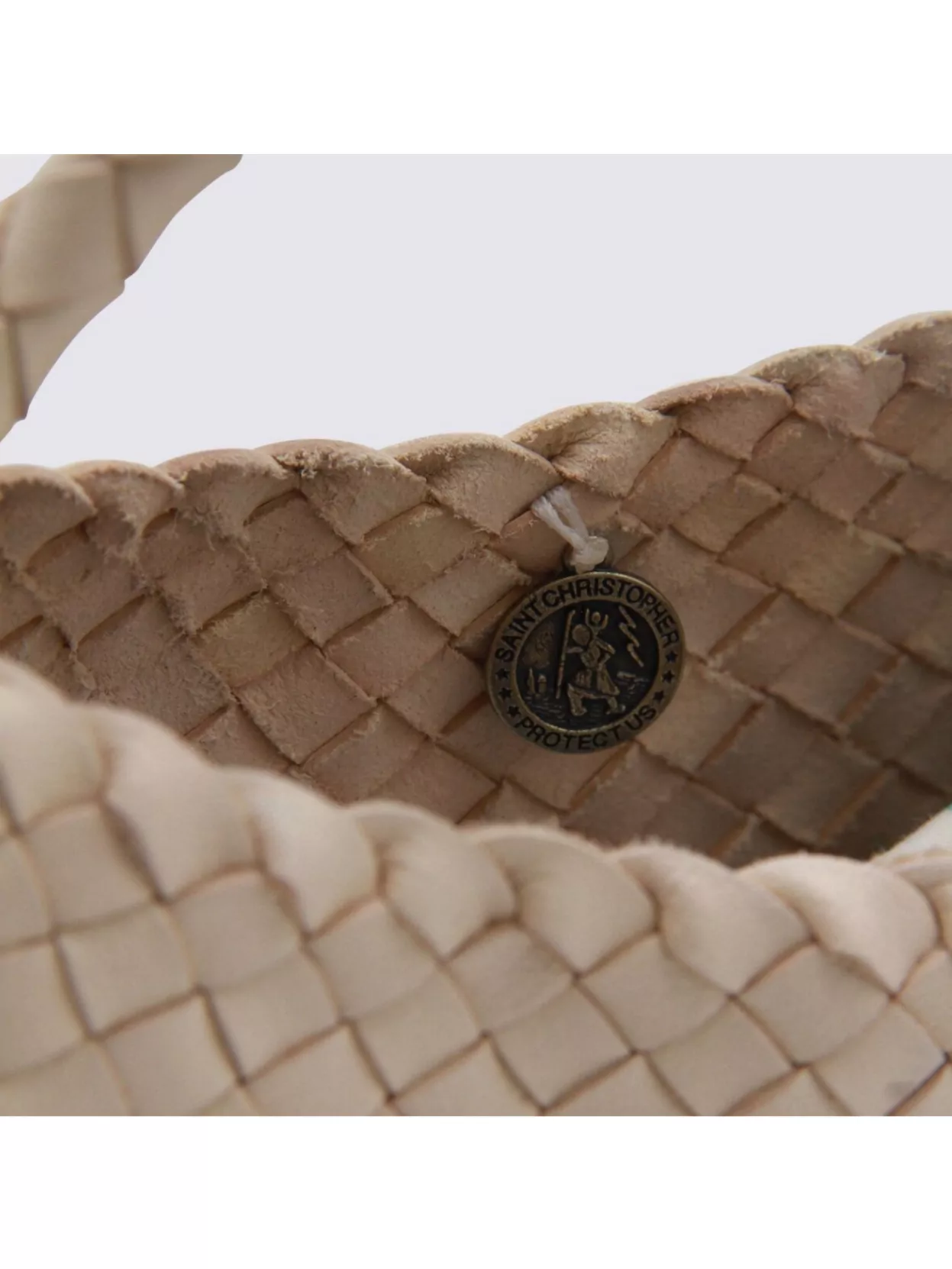 Dragon Diffusion Woven Texture Single Handle Shoulder Bag