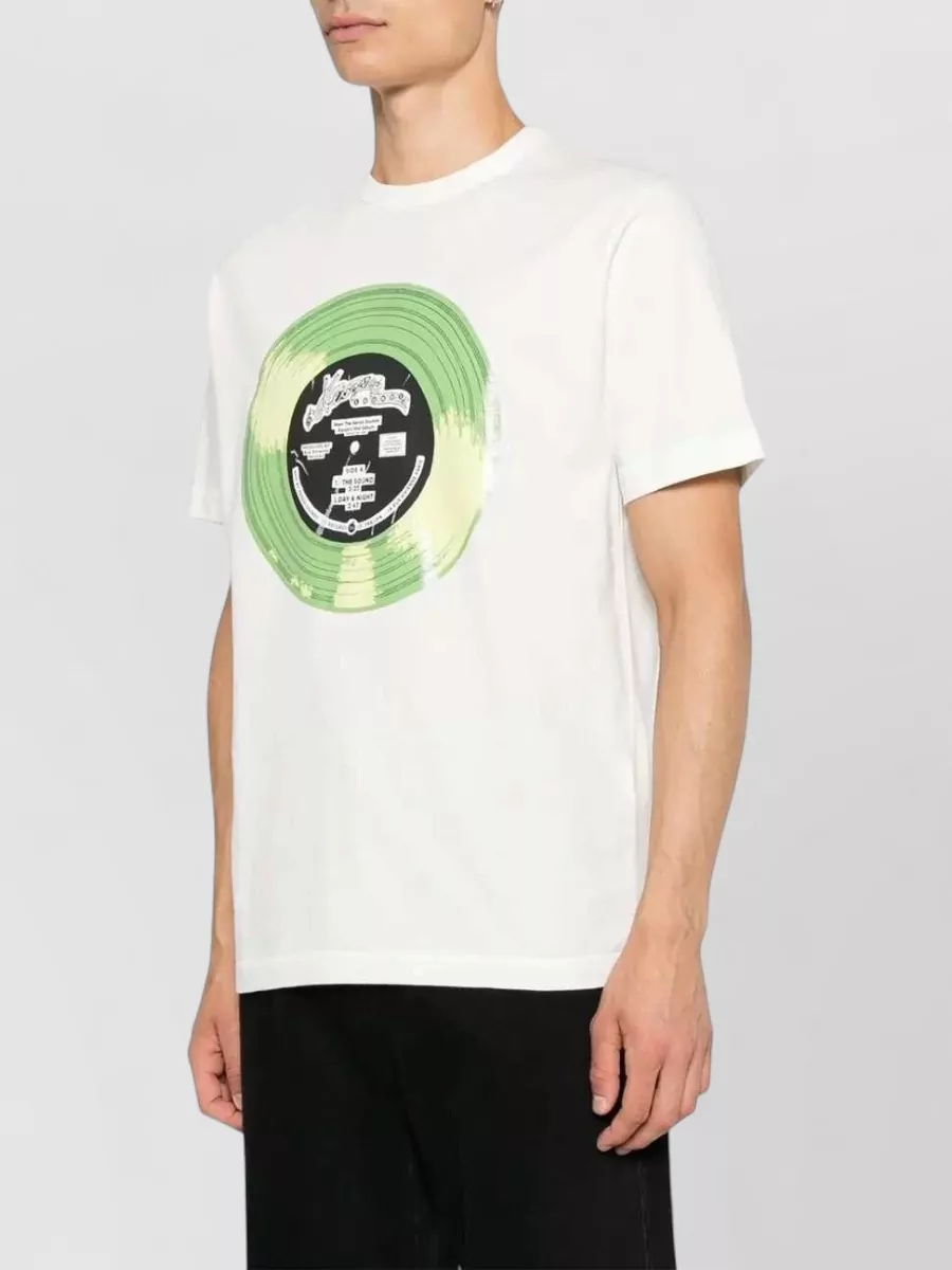 Kenzo Cotton Graphic Print Short Sleeve T-Shirt