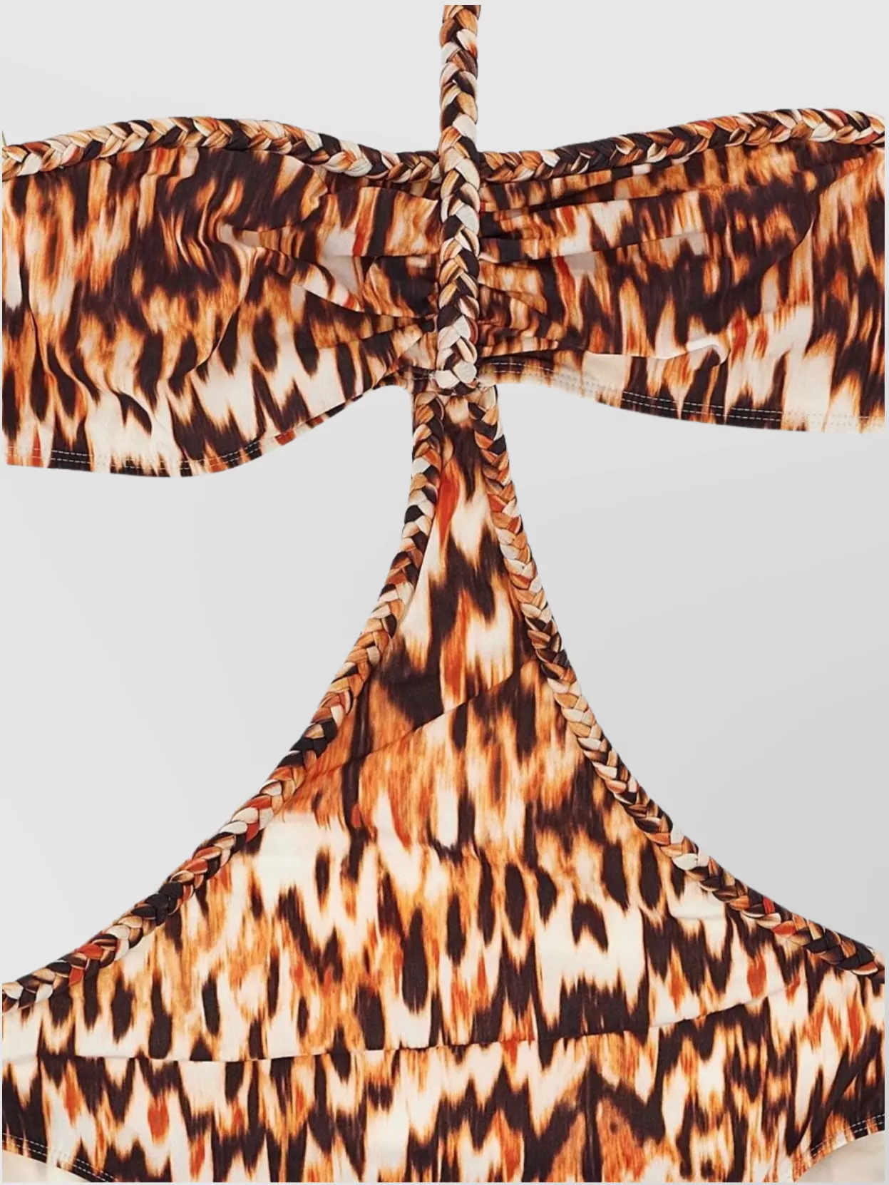 Isabel Marant 'farah' Halter Neck Cut-out Swimsuit