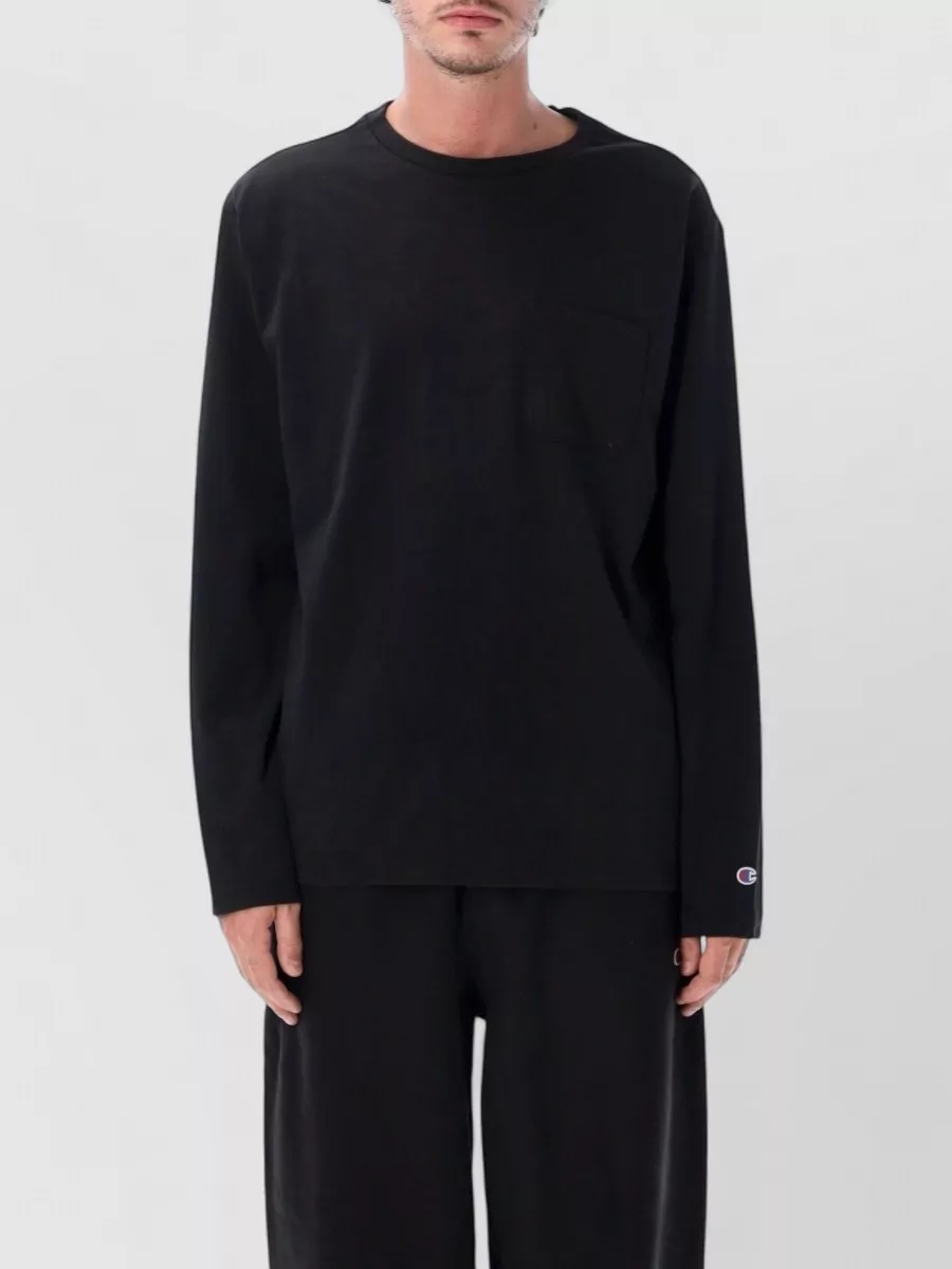 Champion cotton long-sleeve t-shirt