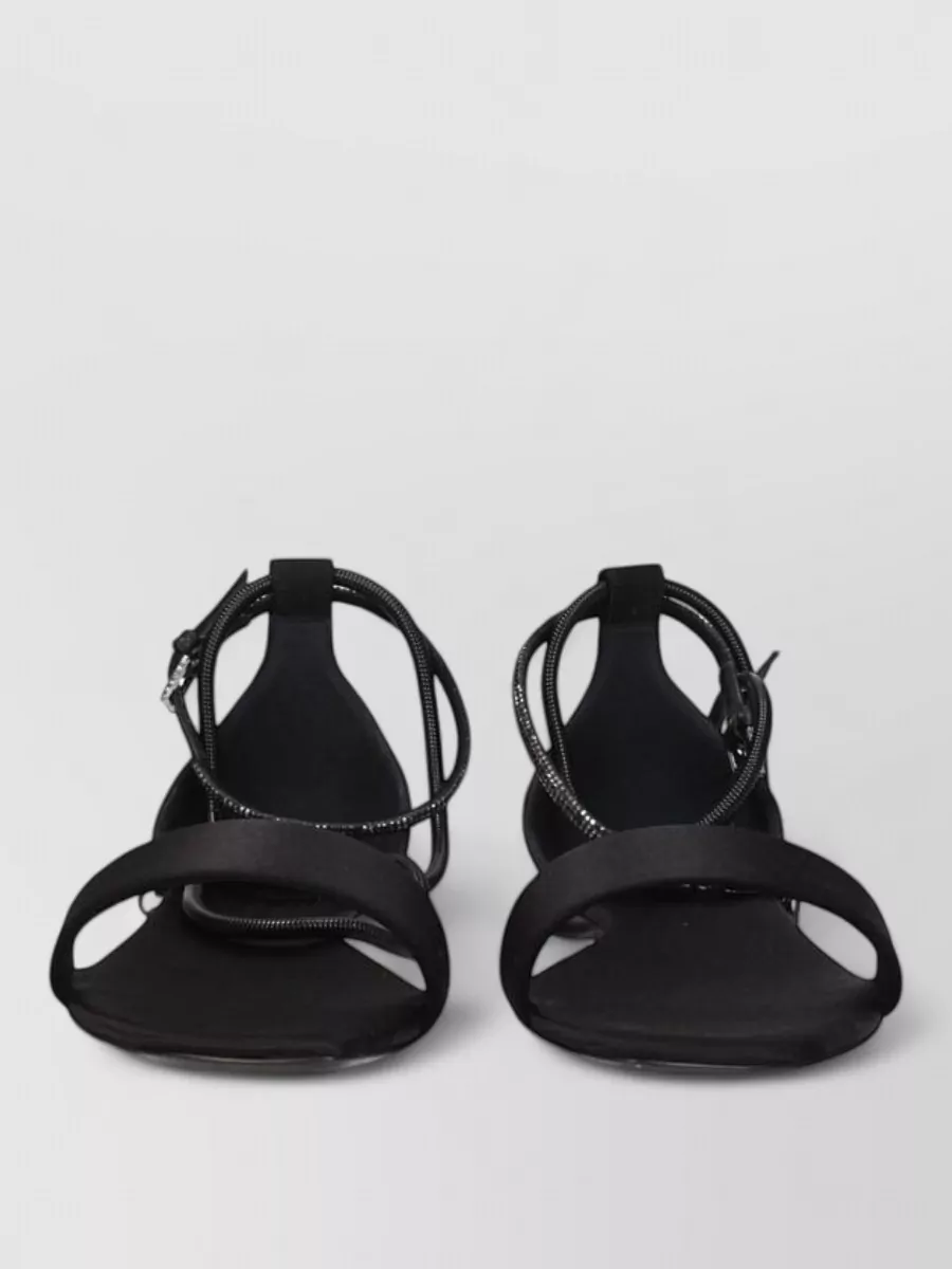 Max Mara satin sandals