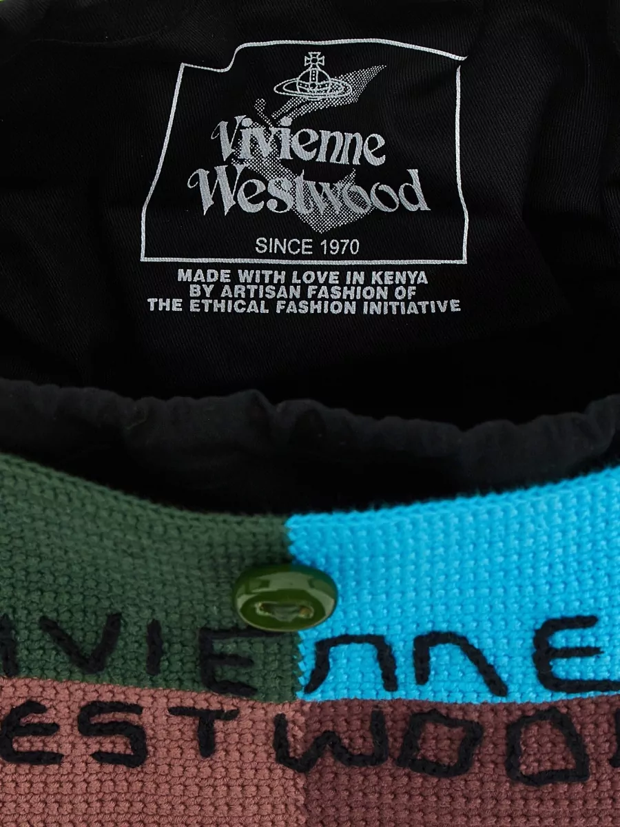 Vivienne Westwood Na Crochet Tote Bag