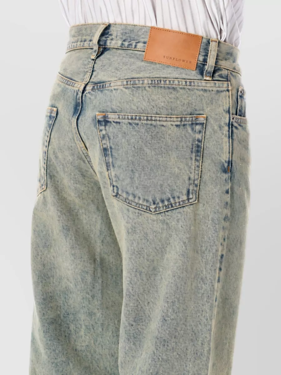 Sunflower Organic Cotton Loose-Fit Straight-Leg Jeans