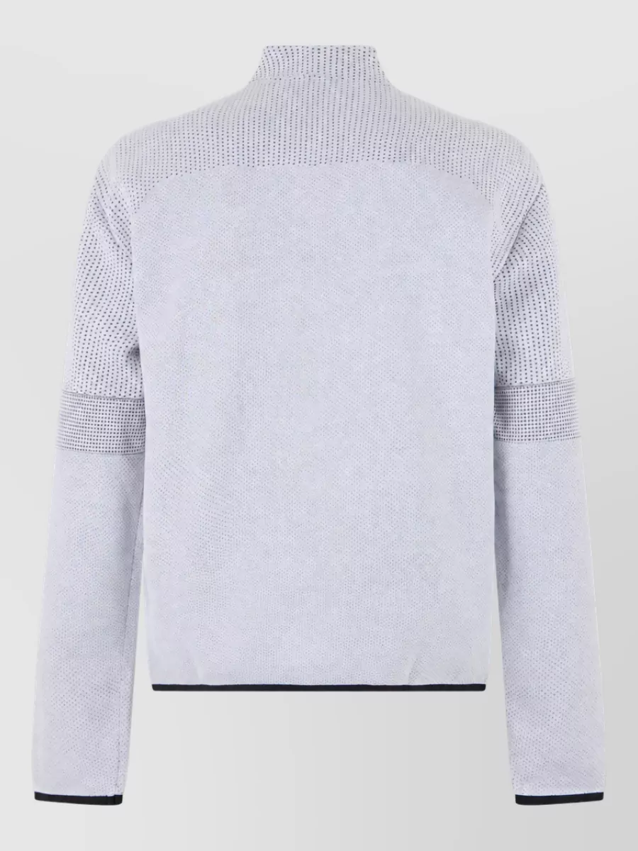 Boss High Collar Zip Sweatshirt