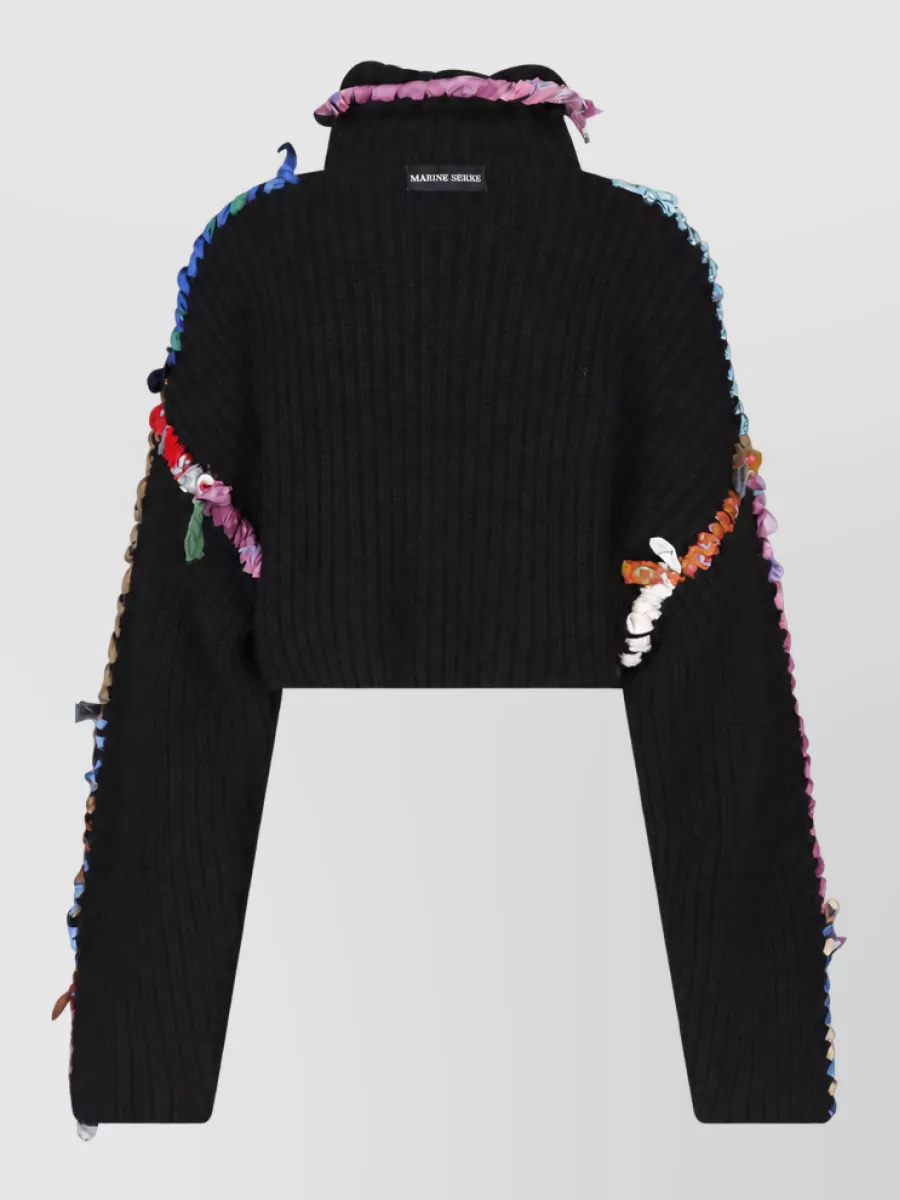 Marine Serre Cashmere Crewneck Jumper