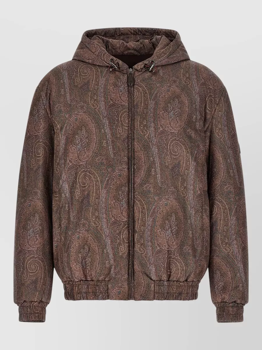 Etro Paisley Hooded Puffer Jacket