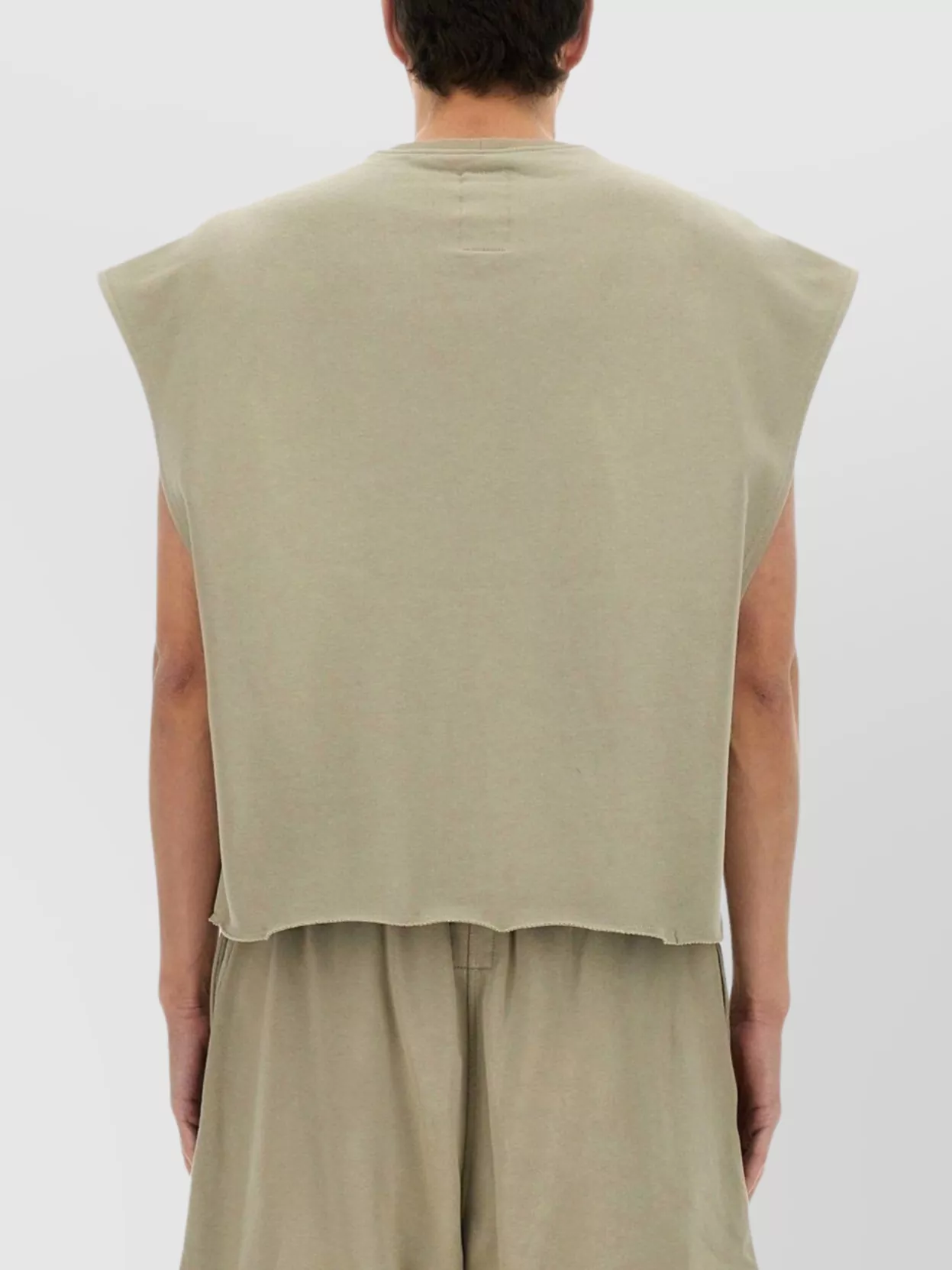 Rick Owens Cropped Micro Tatlin T-Shirt