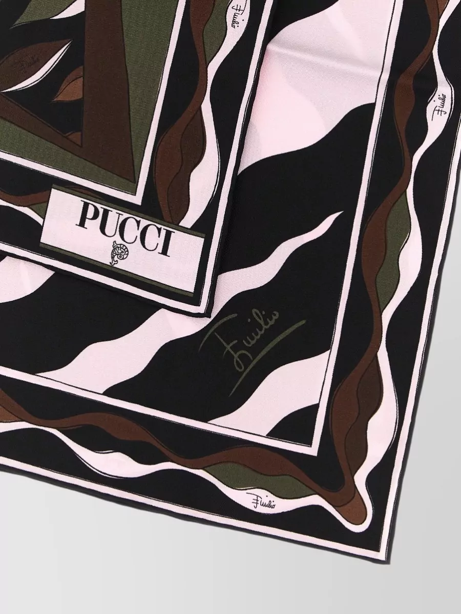 Pucci Silk Printed Square Scarf