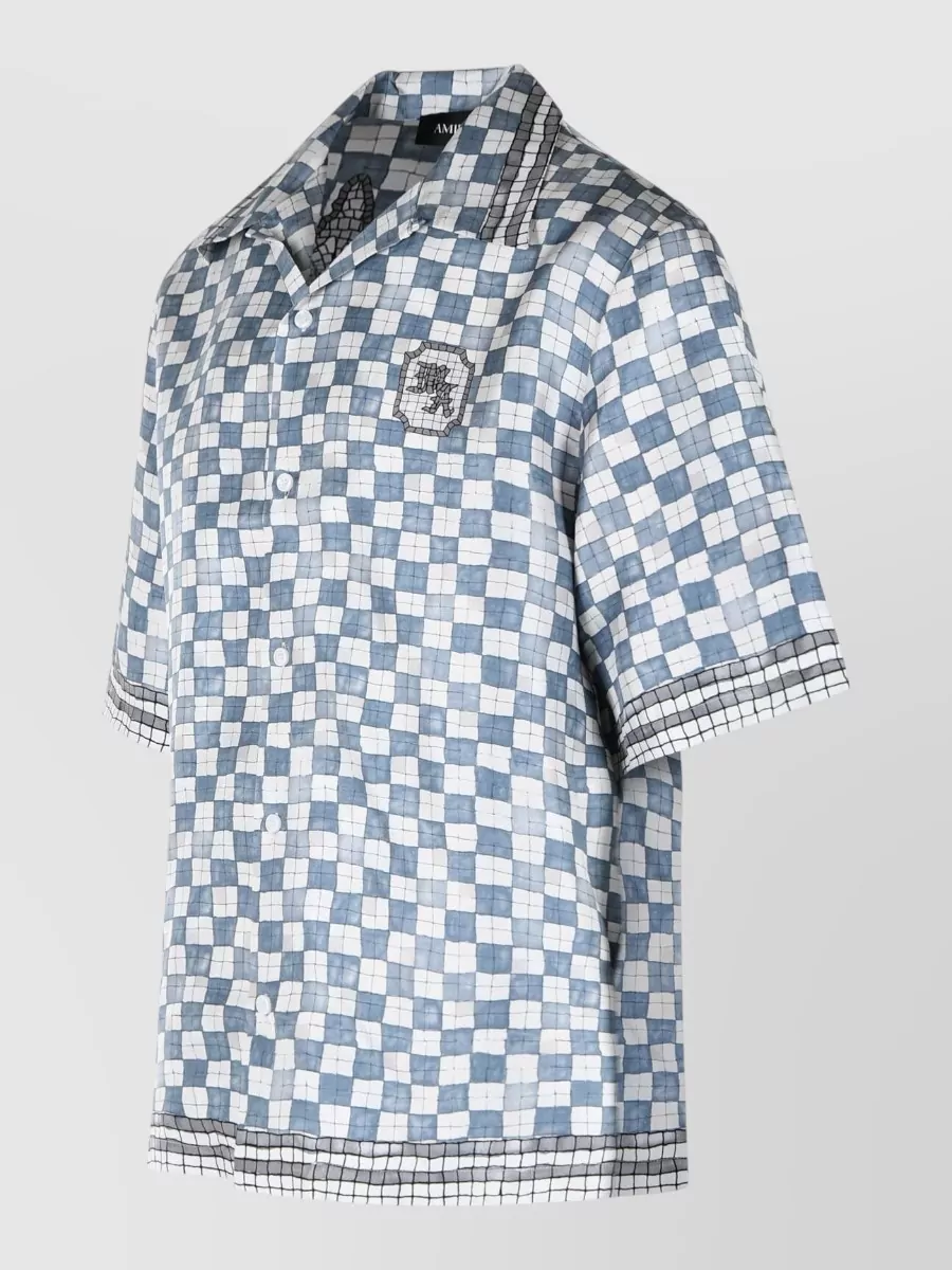 Amiri Silk Checked Shirt