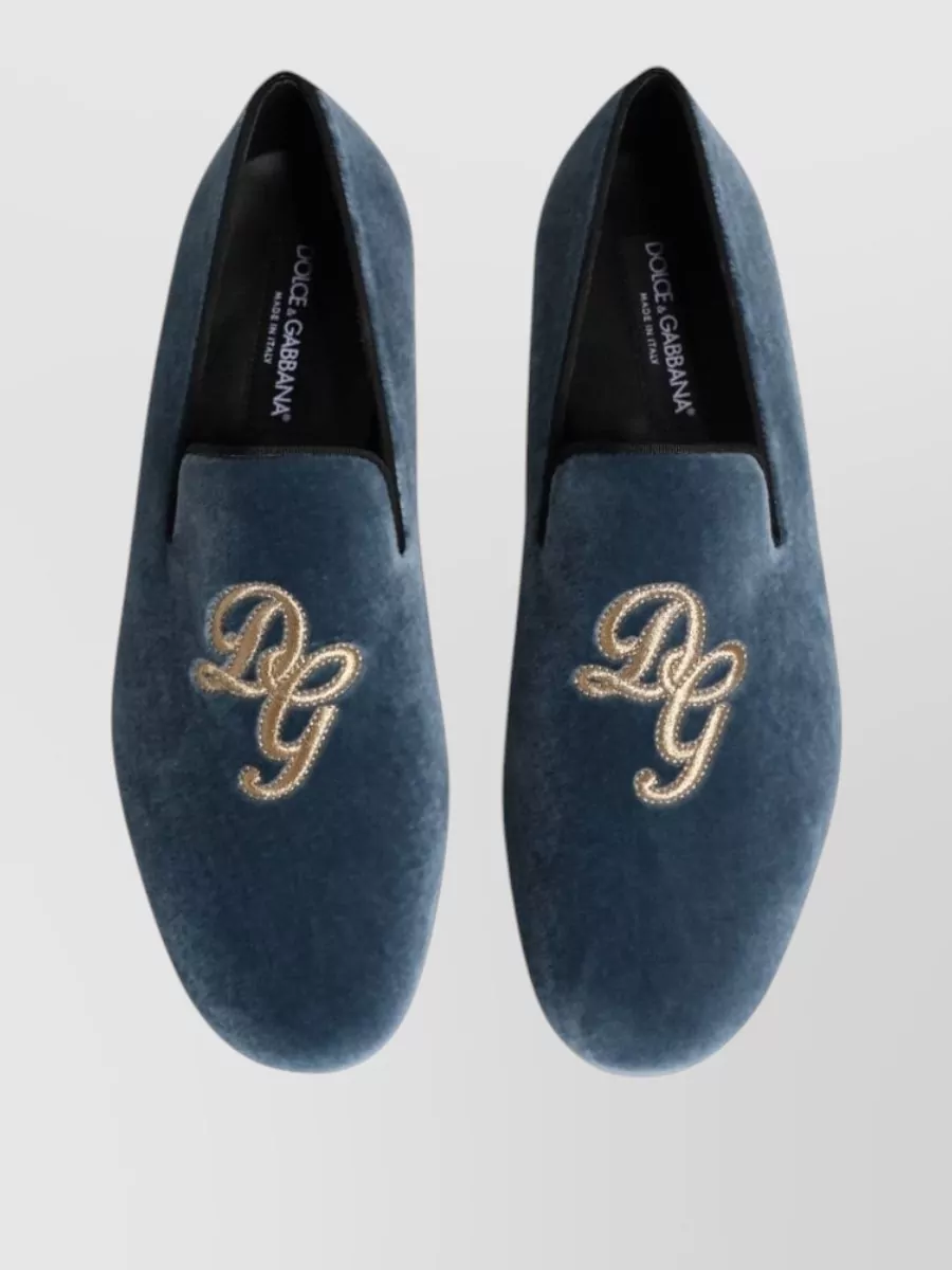 Dolce&Gabbana Velvet Loafers