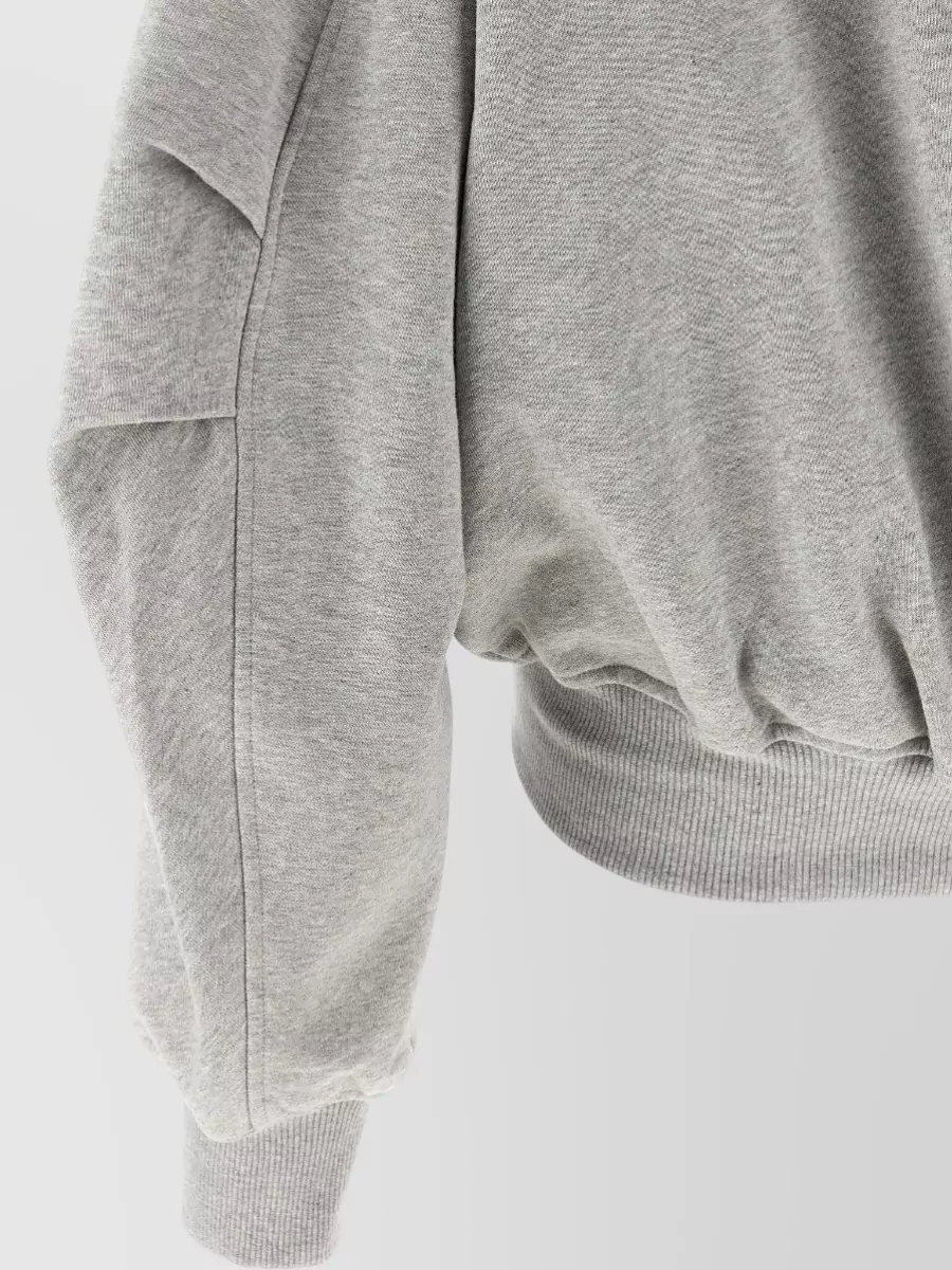 The Attico Hooded Sweatshirt Featuring Distinctive Logo Detail