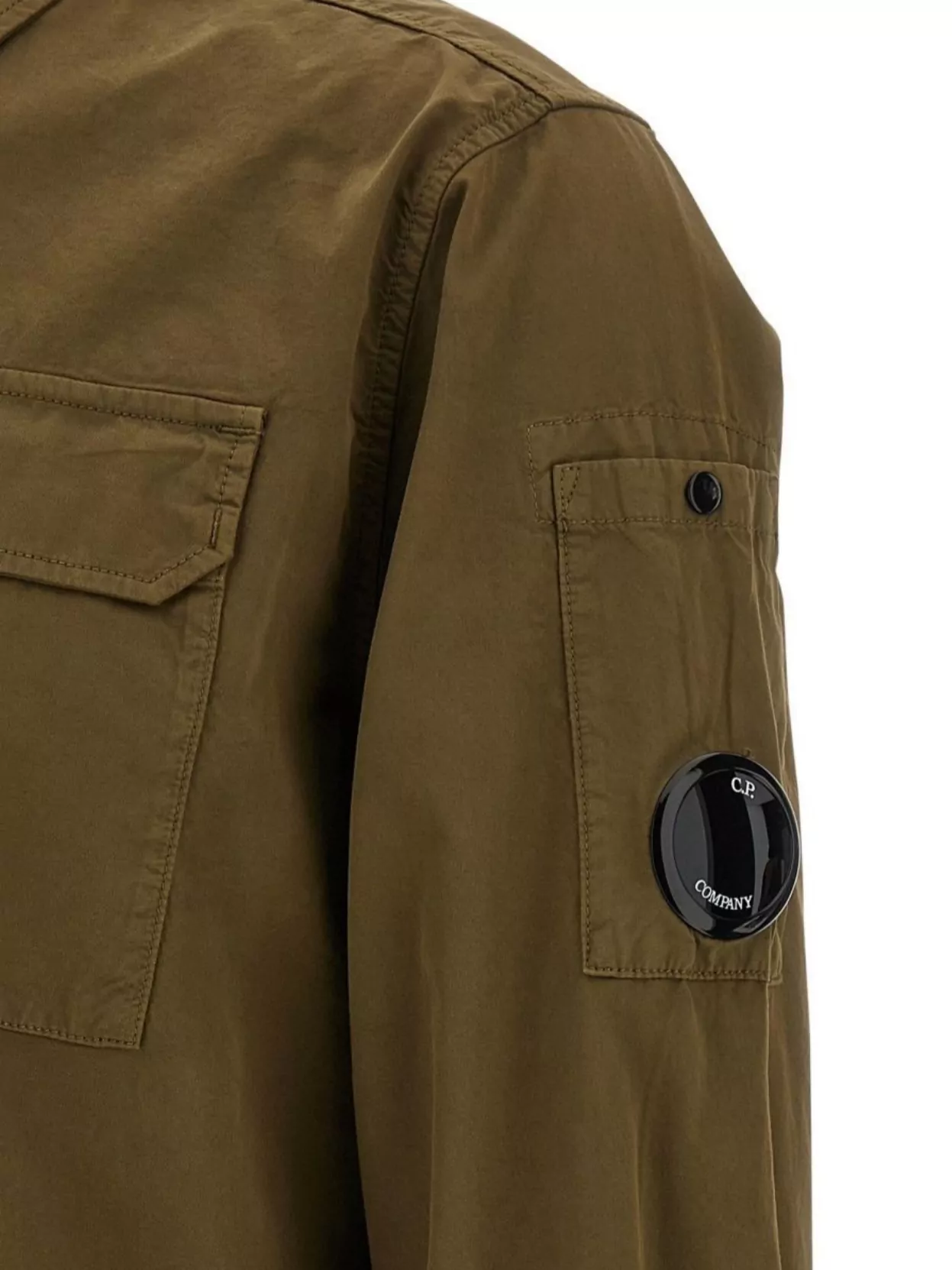 C.p. Company Zip Front Pocket Overshirt