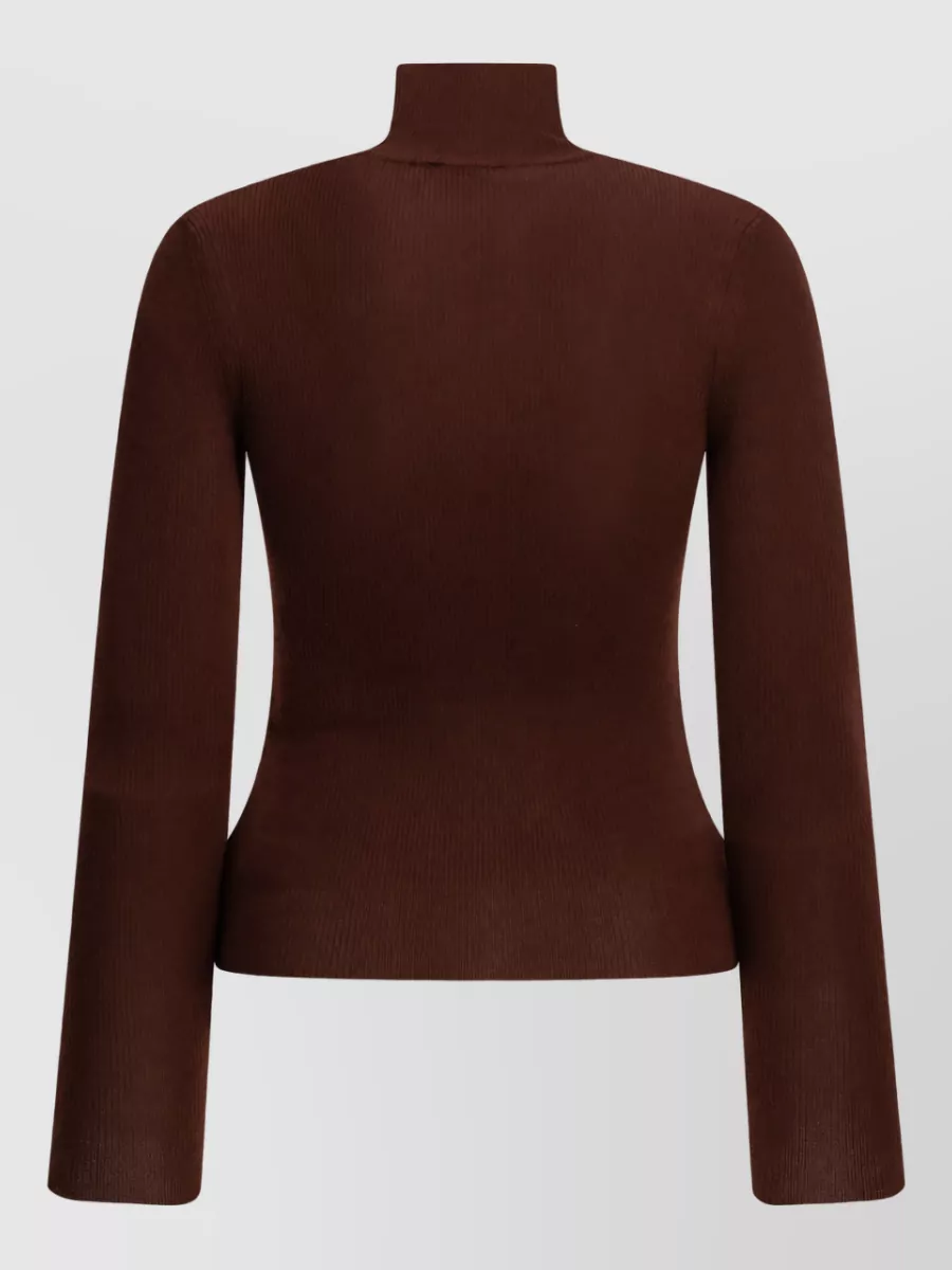 Max Mara Virgin Wool Turtleneck Sweater