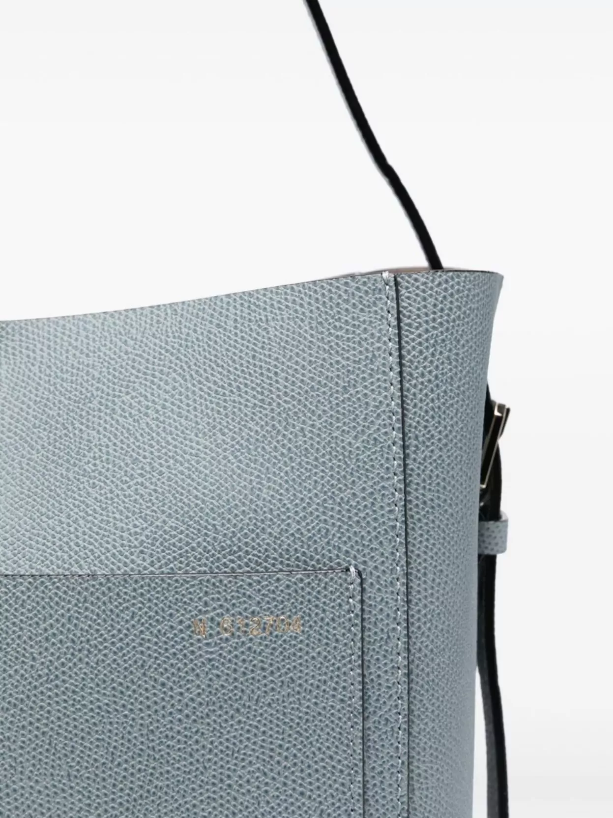 Valextra Bucket Bag With Adjustable Strap And Handle
