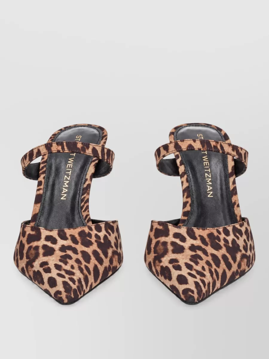 Stuart Weitzman textile mules