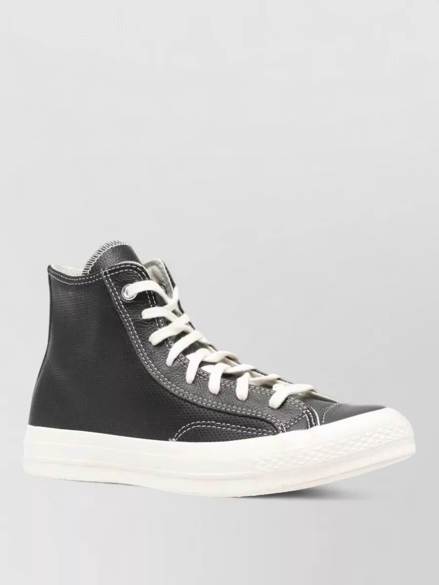 Converse leather high-top sneakers