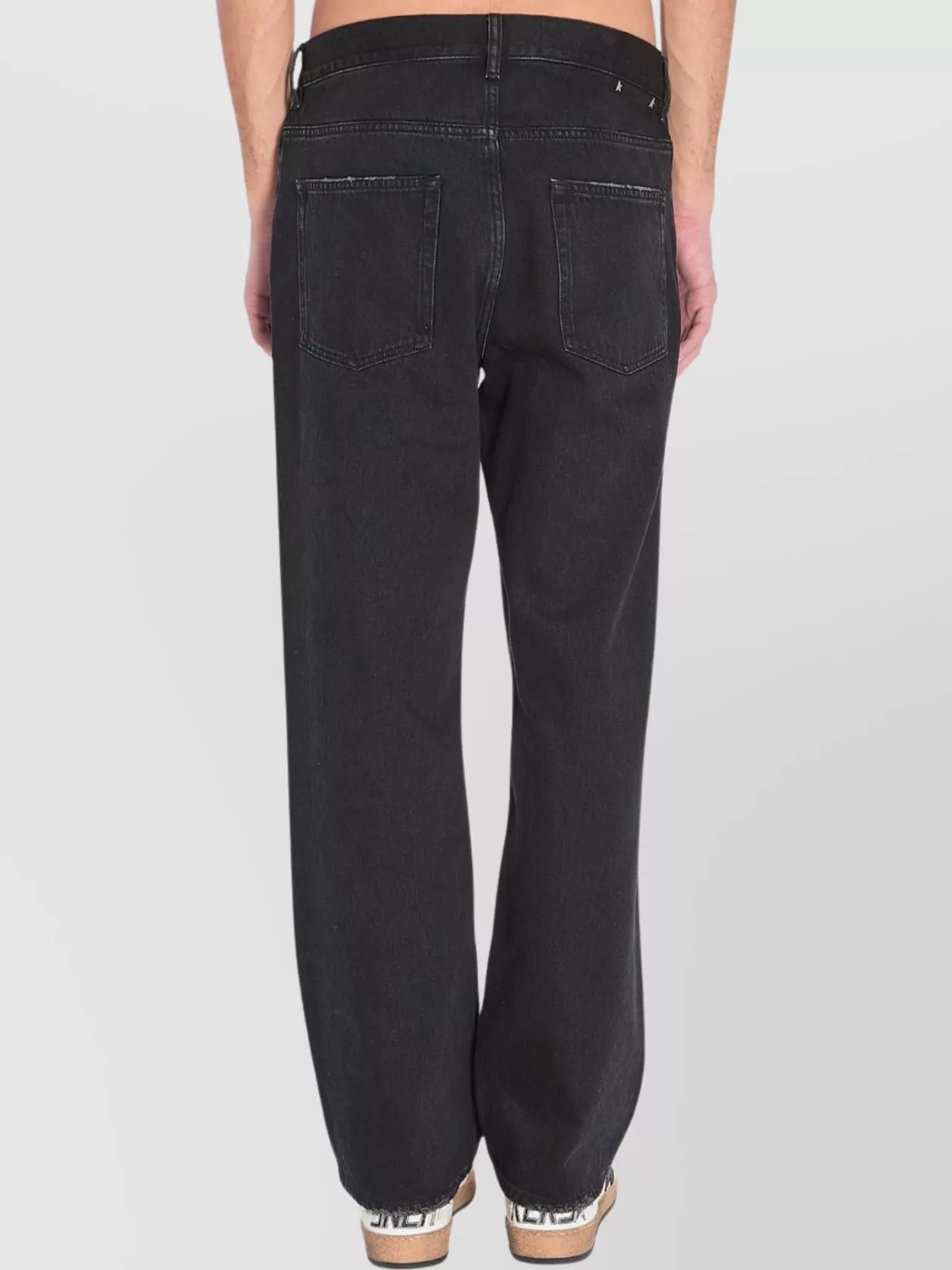 Golden Goose Loose Fit Straight Leg Vintage Jeans