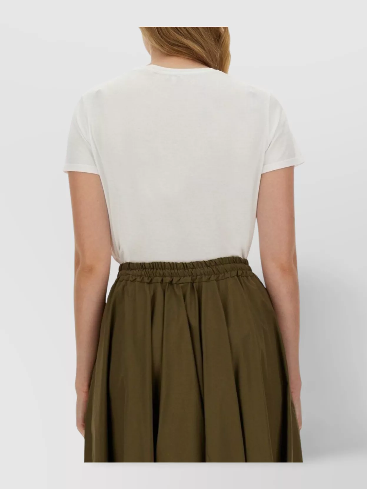 Aspesi Crew Neck Plain Cotton T-shirt