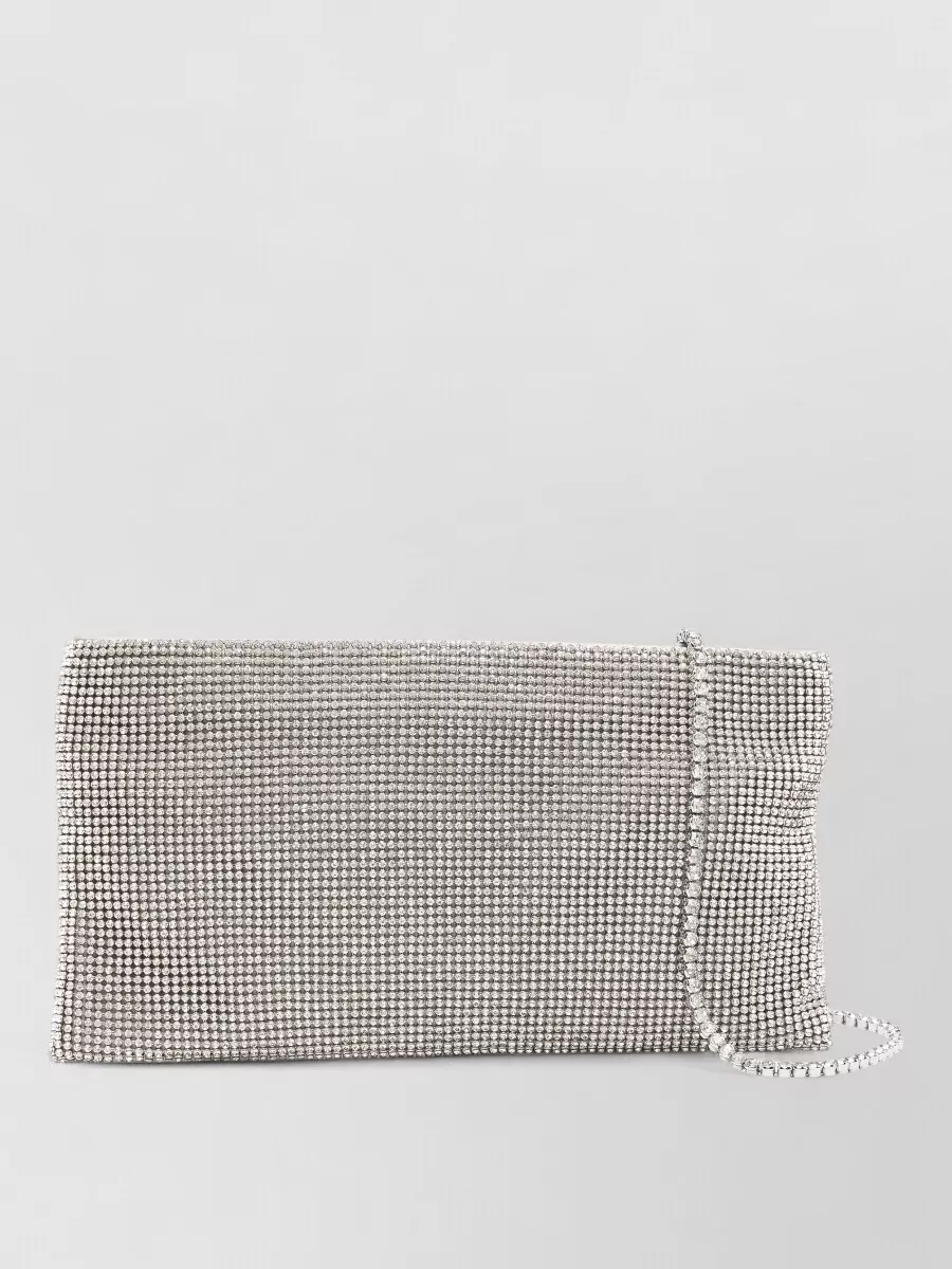 Benedetta Bruzziches aluminium clutch bag