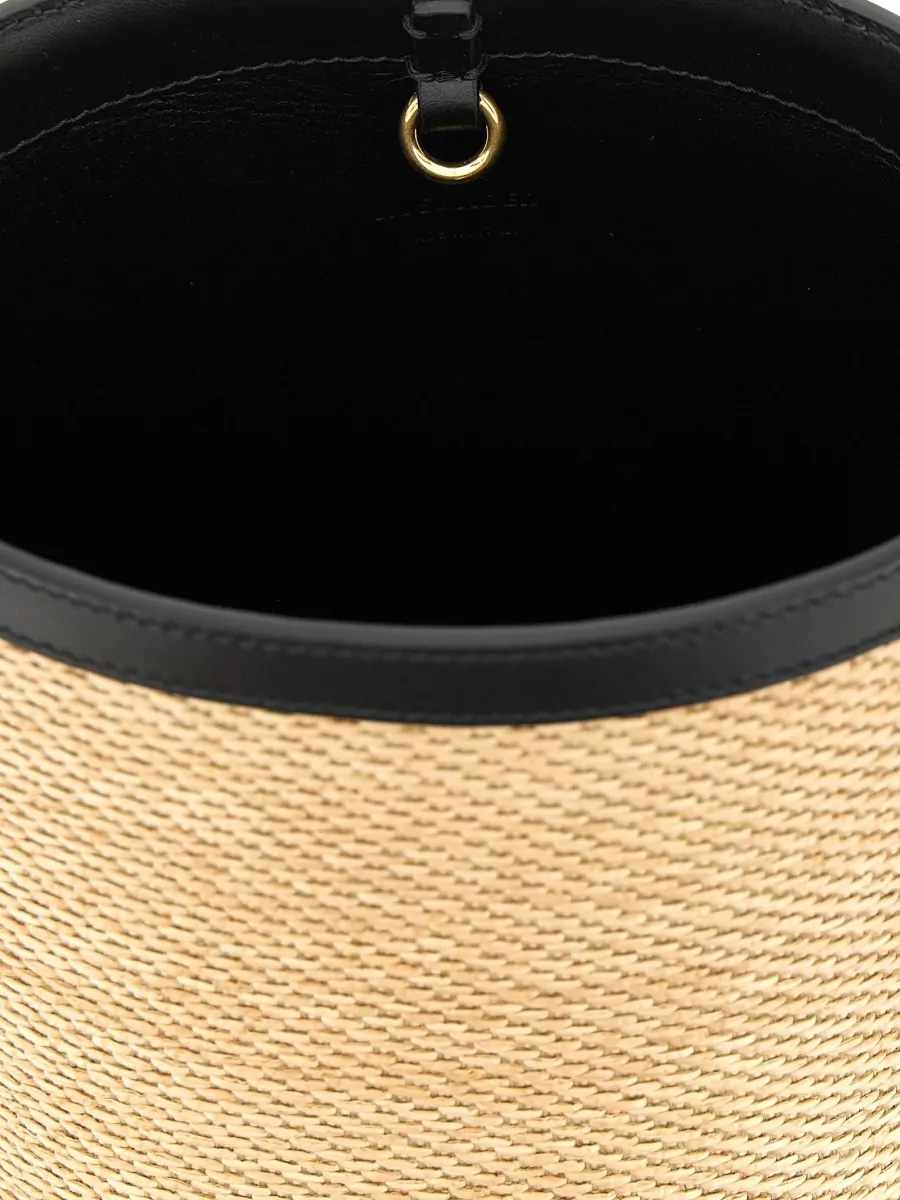 Jil Sander Cannolo Bucket Shoulder Bag Coin Pouch