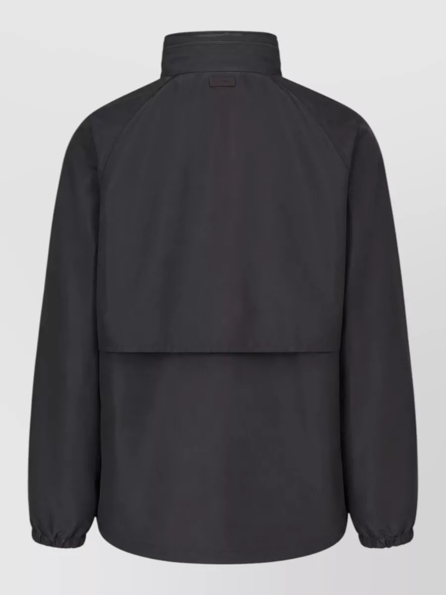 Saint Laurent Zipped High Neck Lightweight Jacket