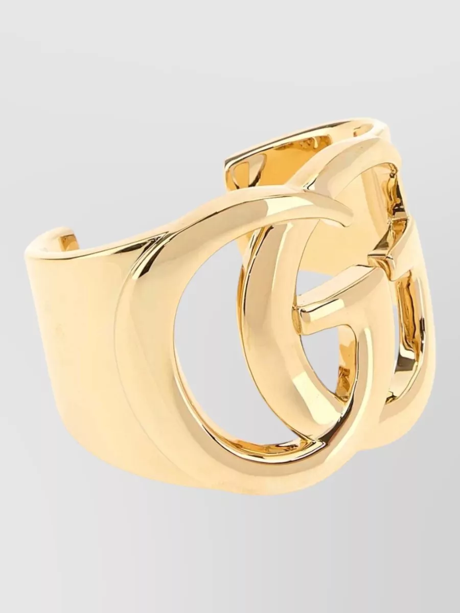 Gucci Brass Gg Marmont Bracelet