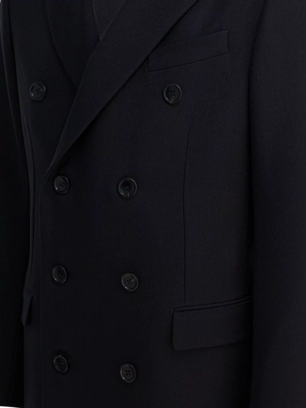 Tom Ford Long Double-Breasted Wool Coat