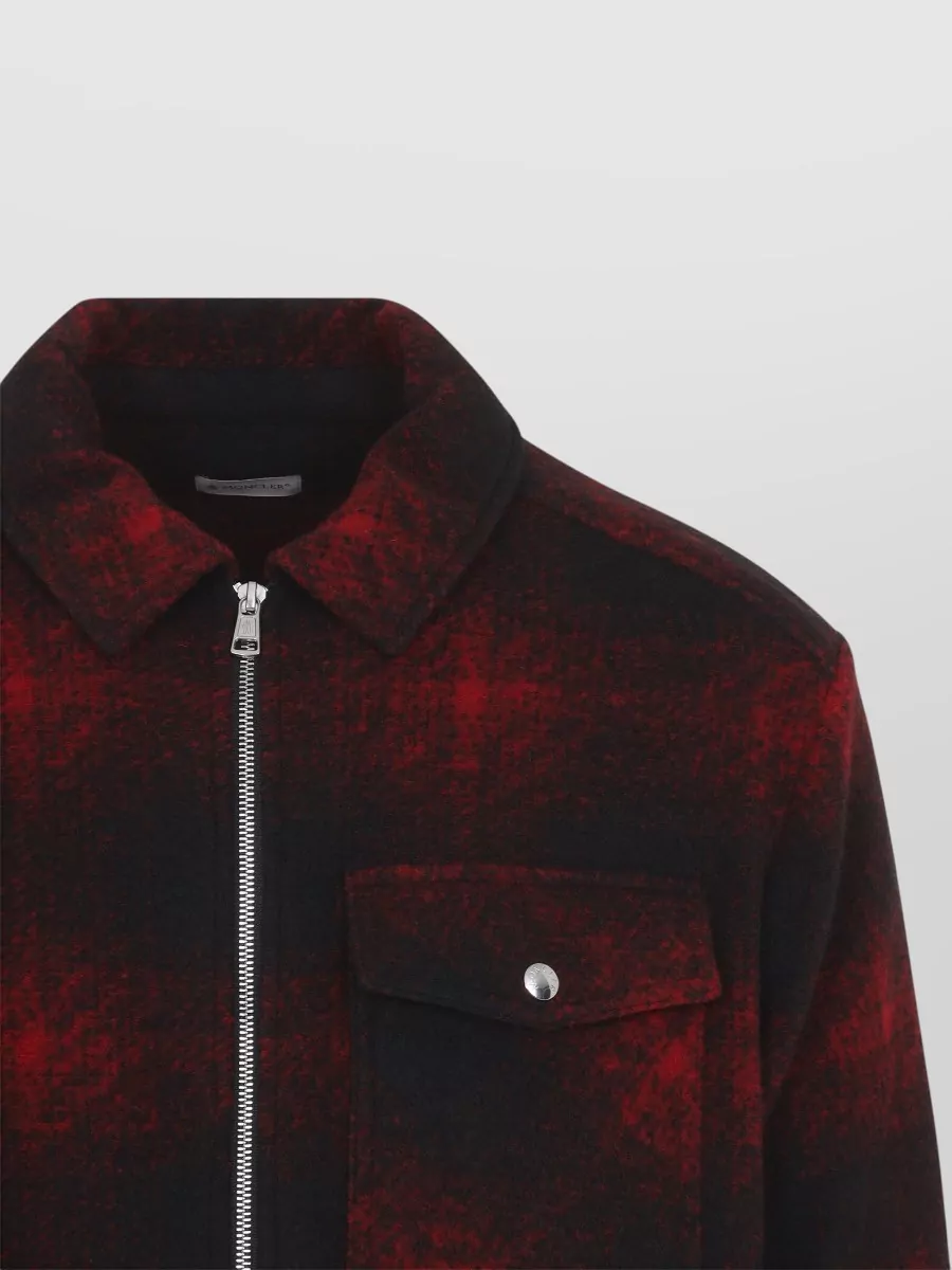 Moncler Checked Shirt Jacket