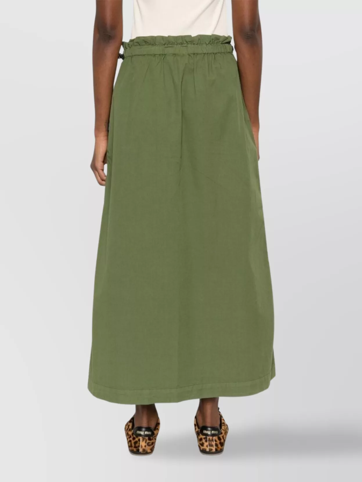 Woolrich A-Line Maxi Skirt Side Slit
