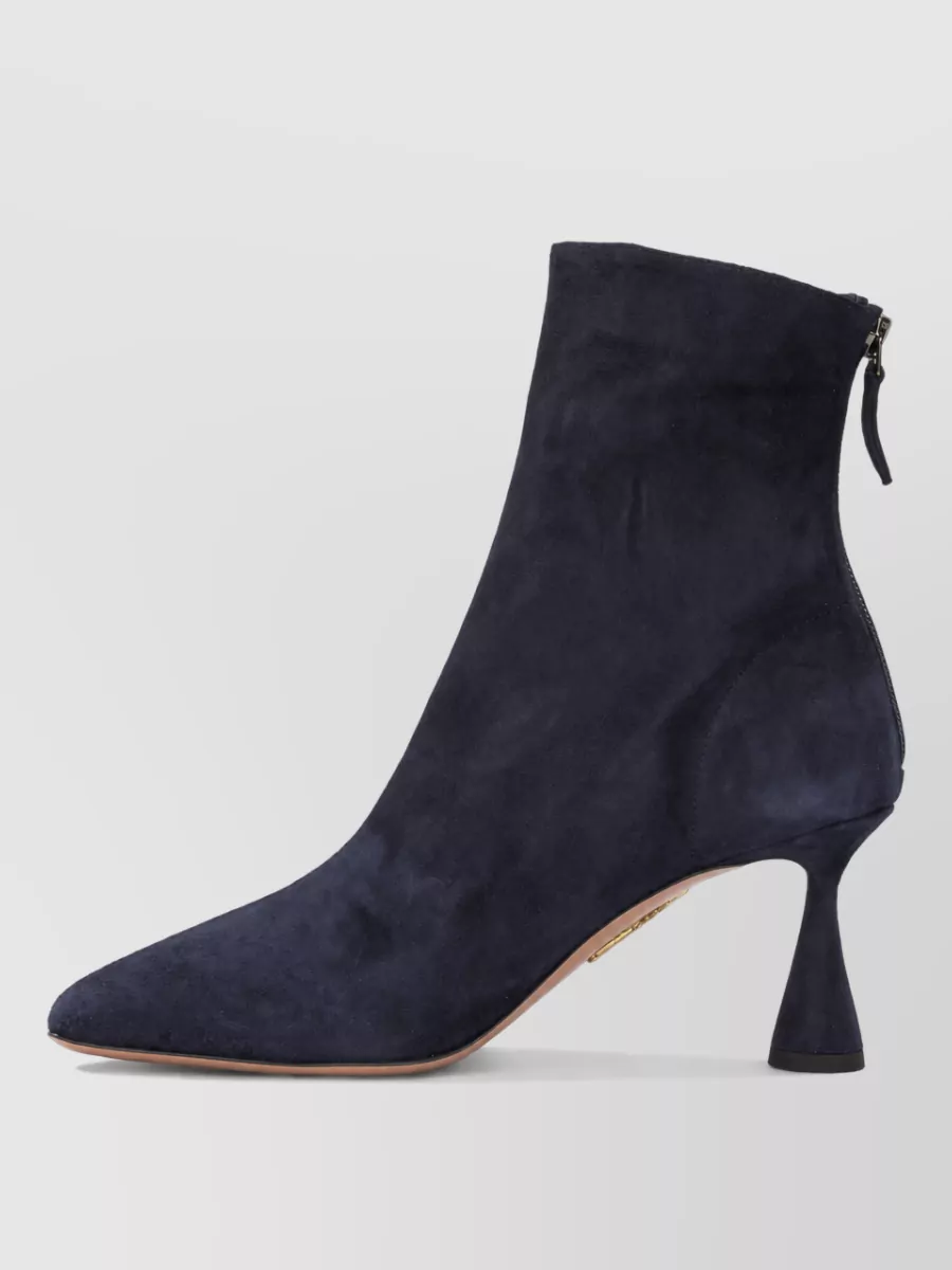 Aquazzura Suede Leather Ankle Boots