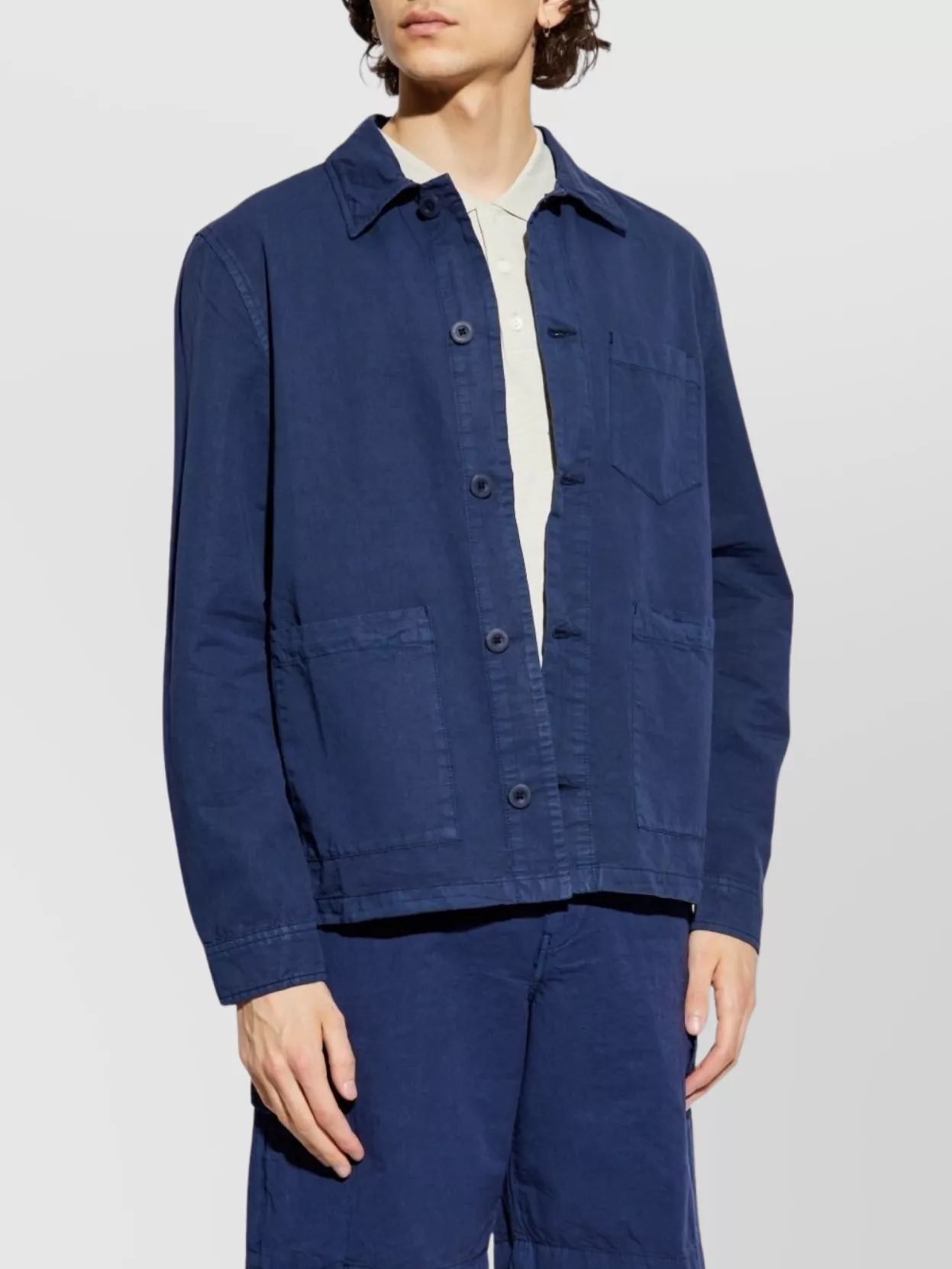 PAUL SMITH RELAXED FIT JACKET WITH CHEST POCKET