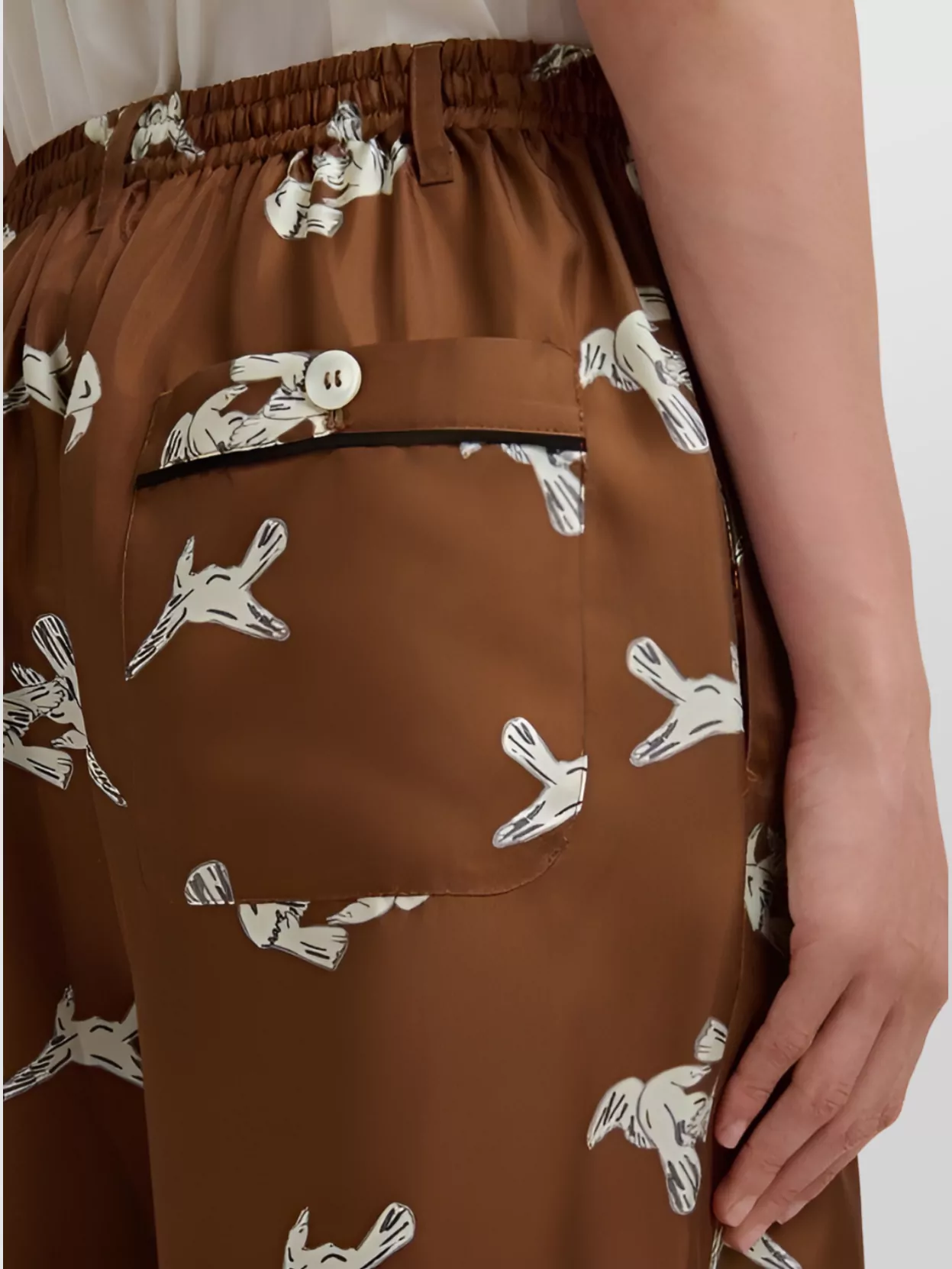 Marni Women's Trousers With Wide Leg Design