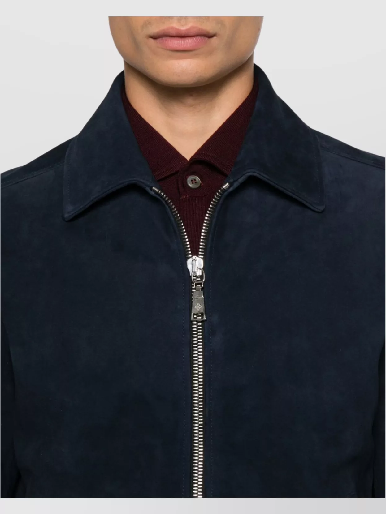 Tagliatore Collared Long Sleeve Jacket With Buttoned Cuffs