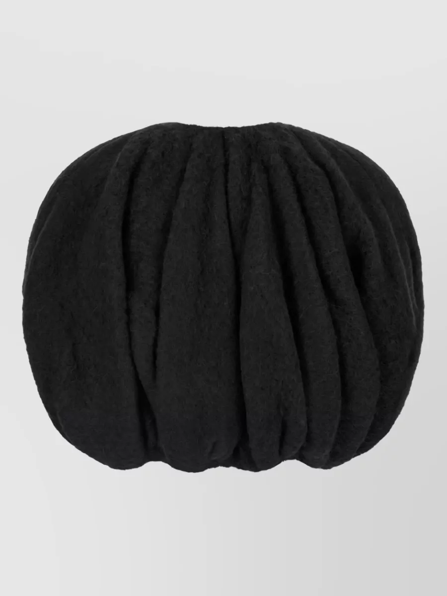 Rick Owens wool cropped cape