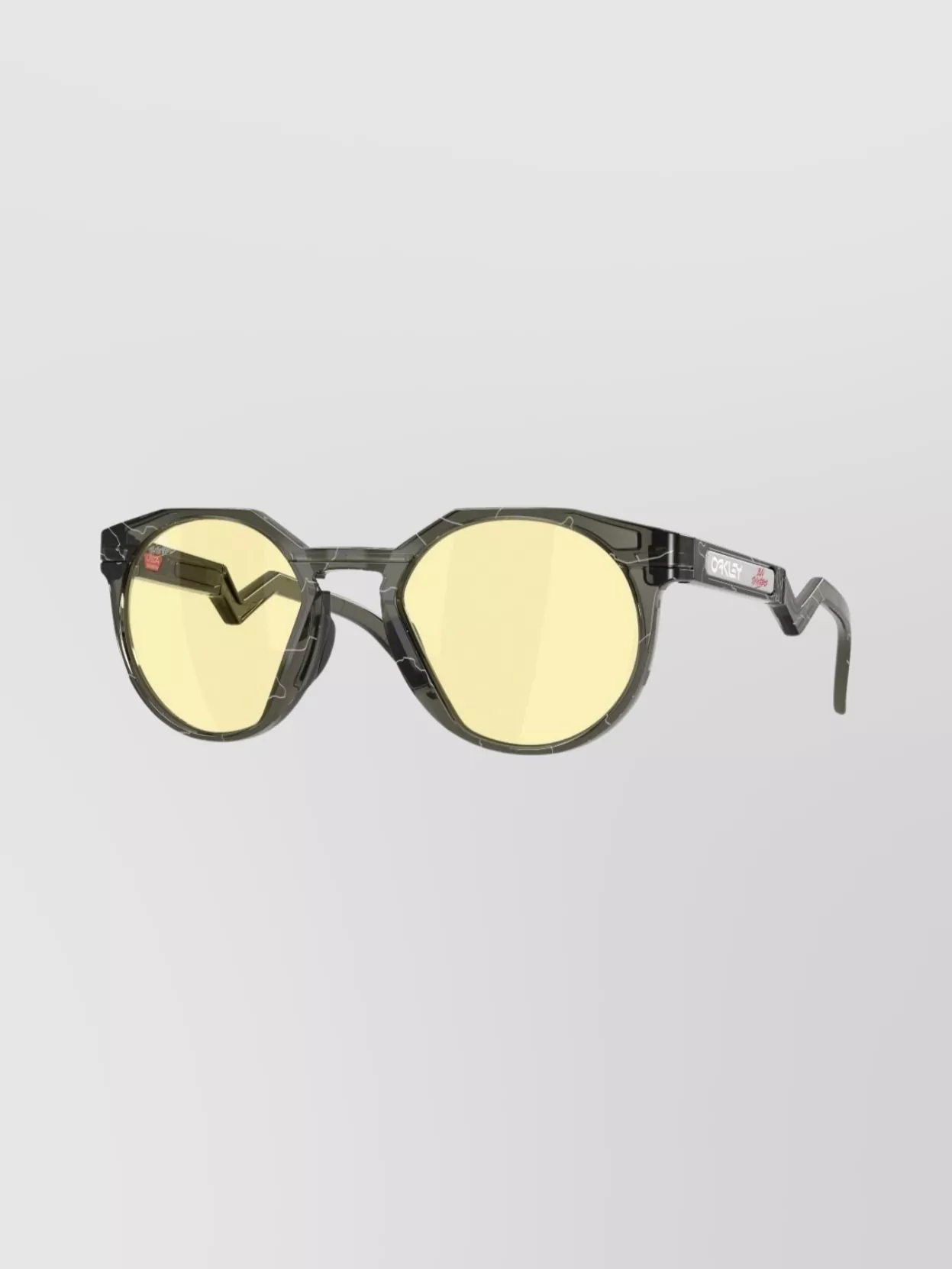 Oakley Round Frame Sunglasses Sculpted Arms