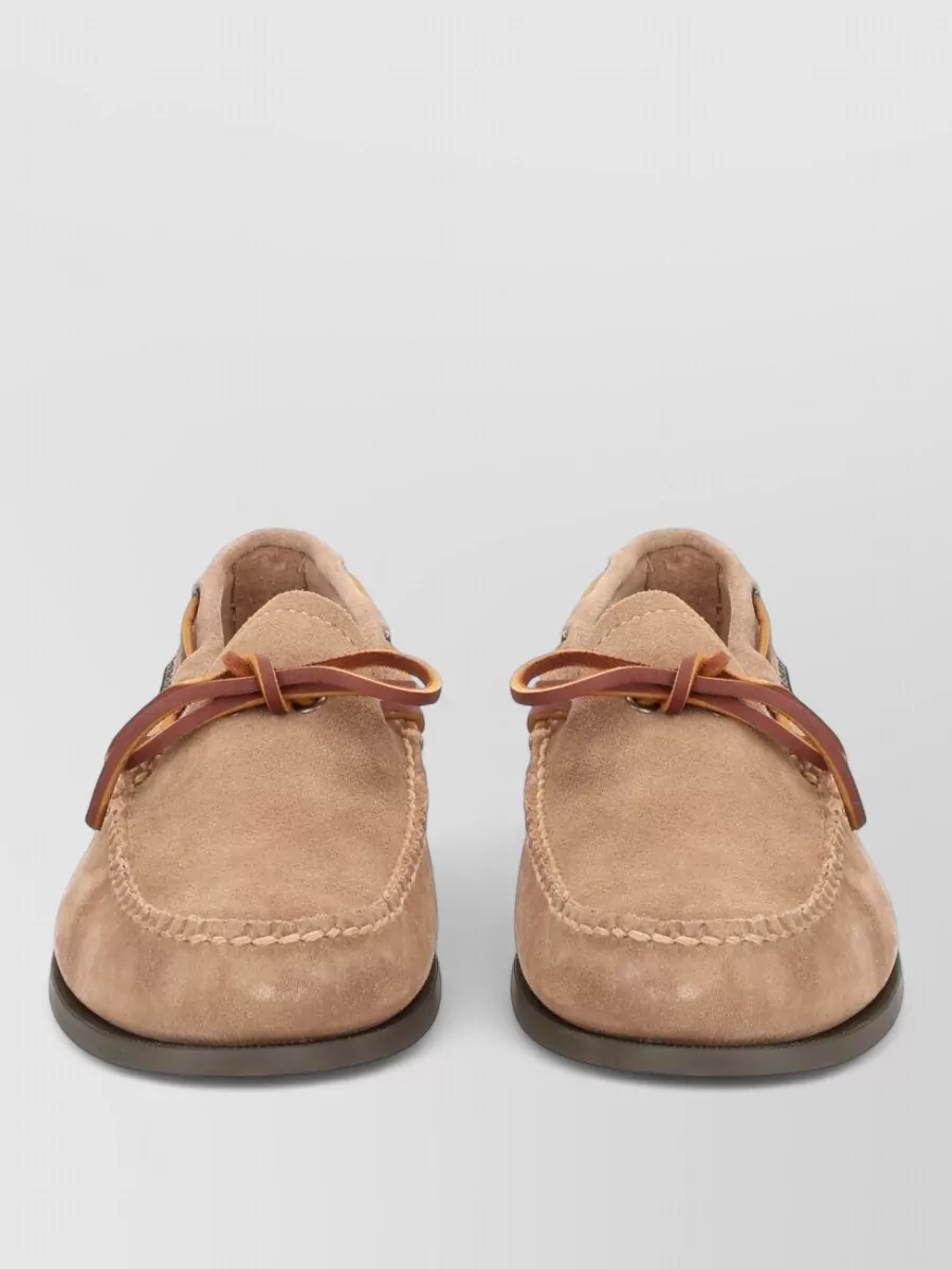 G.H. Bass leather boat shoes