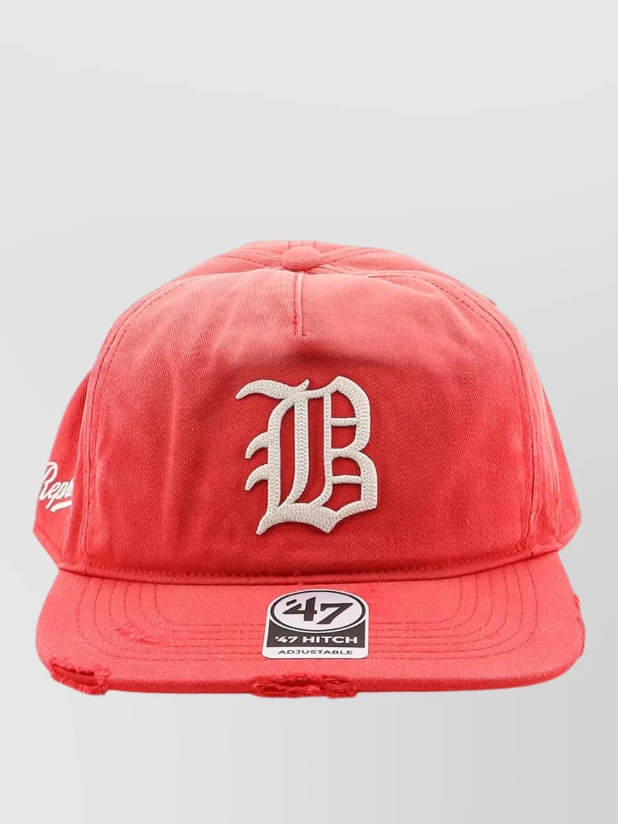 Represent cotton logo-embroidered cap