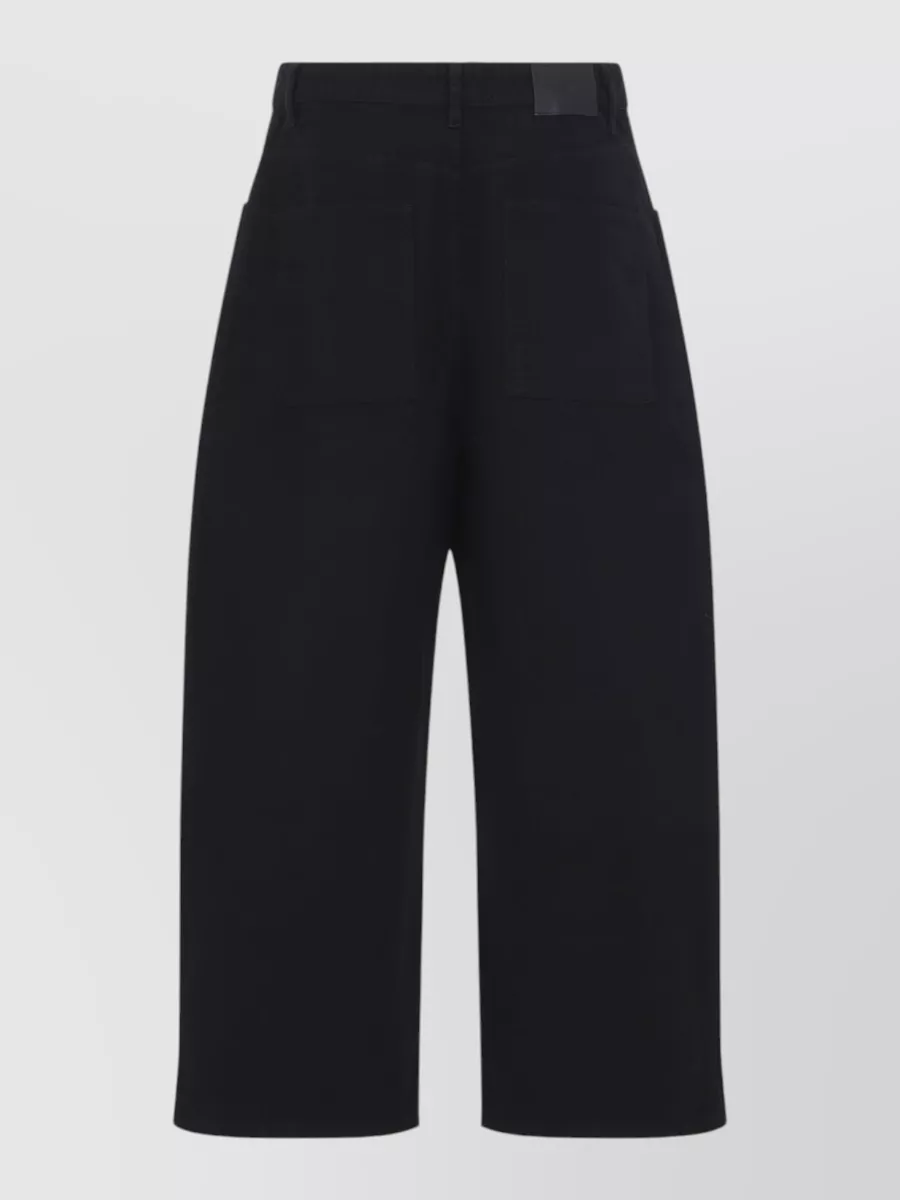 Studio Nicholson cotton balloon-leg tailored shorts