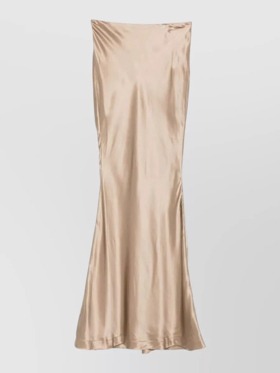 Entire Studios silk maxi skirt