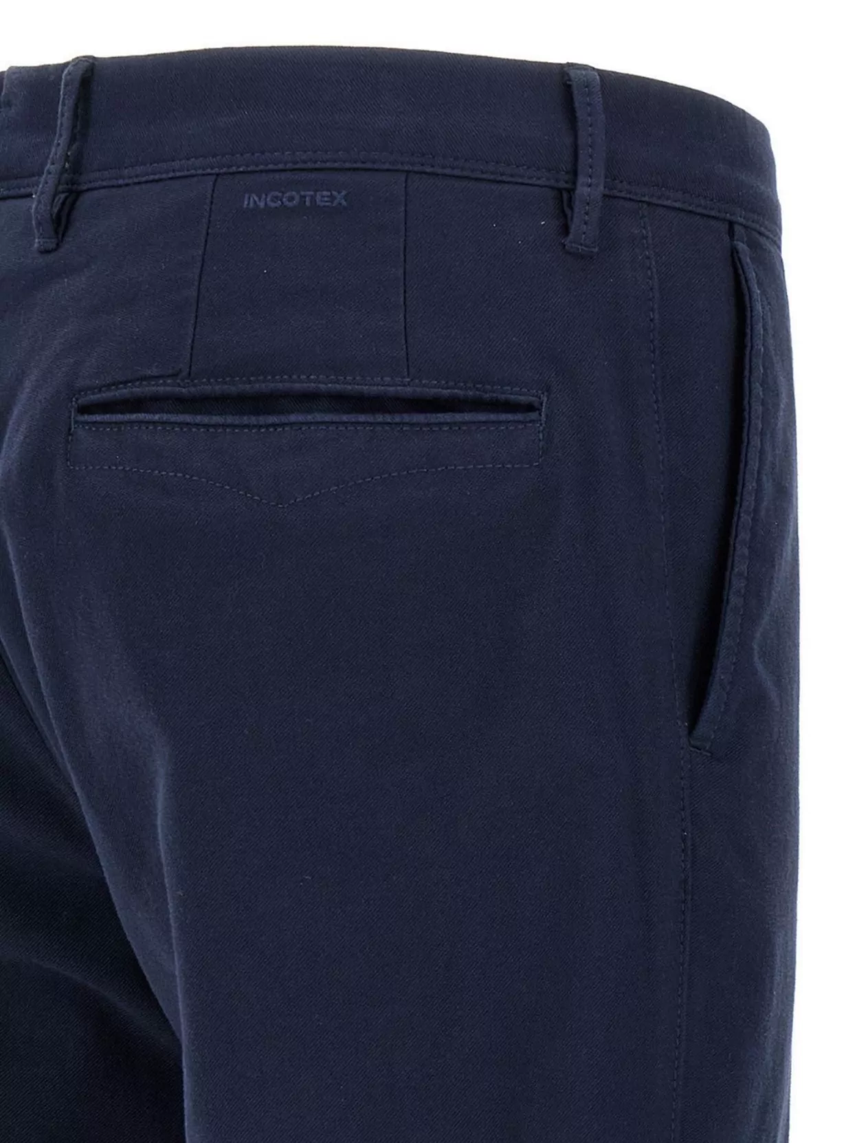 Incotex Straight Leg Trousers With Pockets And Loops