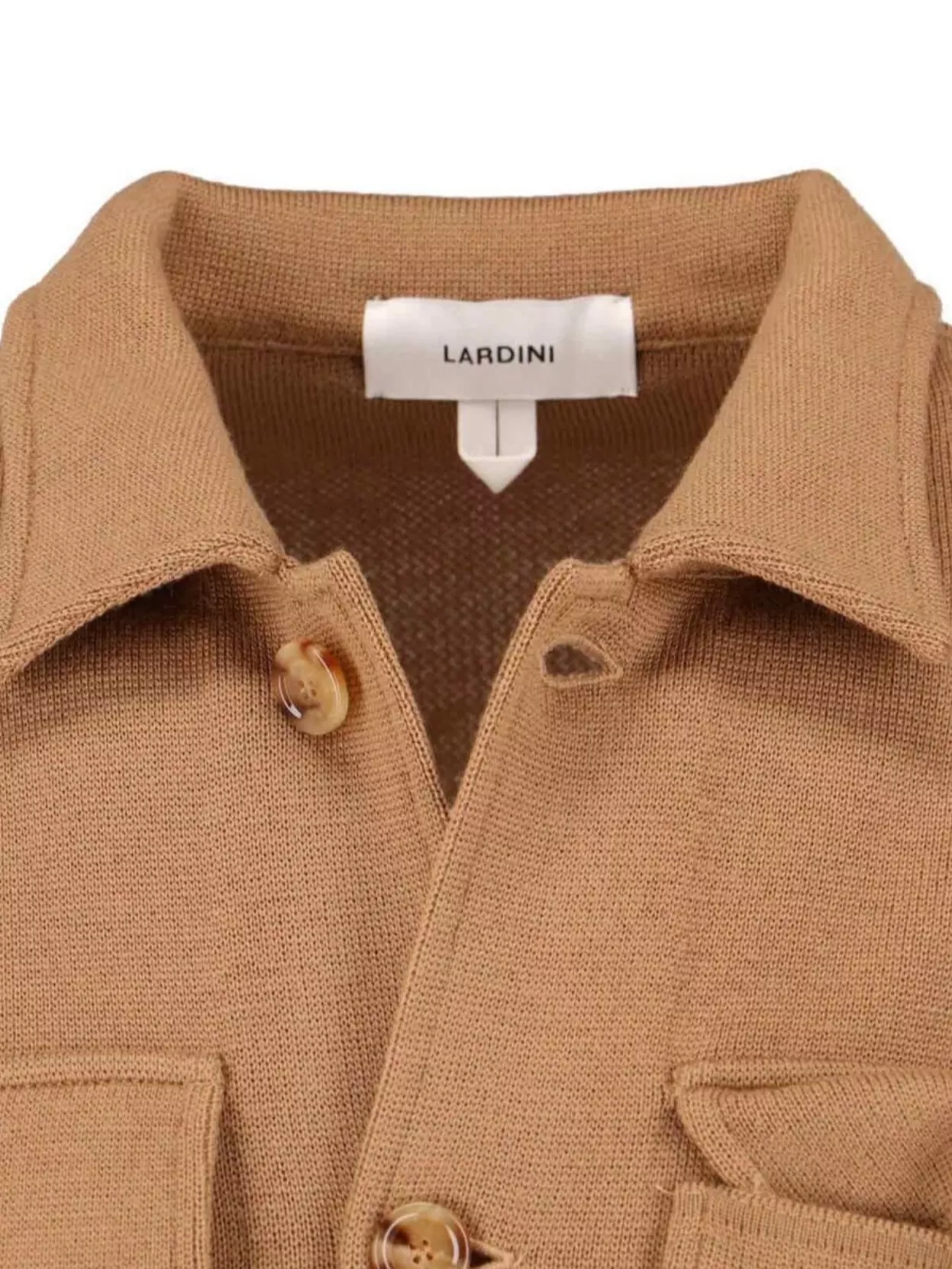 Lardini Relaxed Fit Jacket Front Pockets
