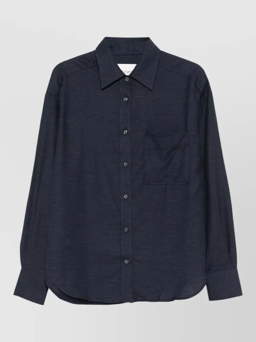 Closed Oversized Cotton Cashmere Shirt
