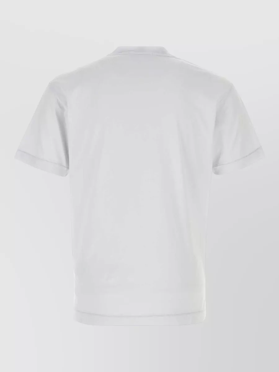 Stone Island Ice Cotton Crew Neck Short Sleeve T-Shirt