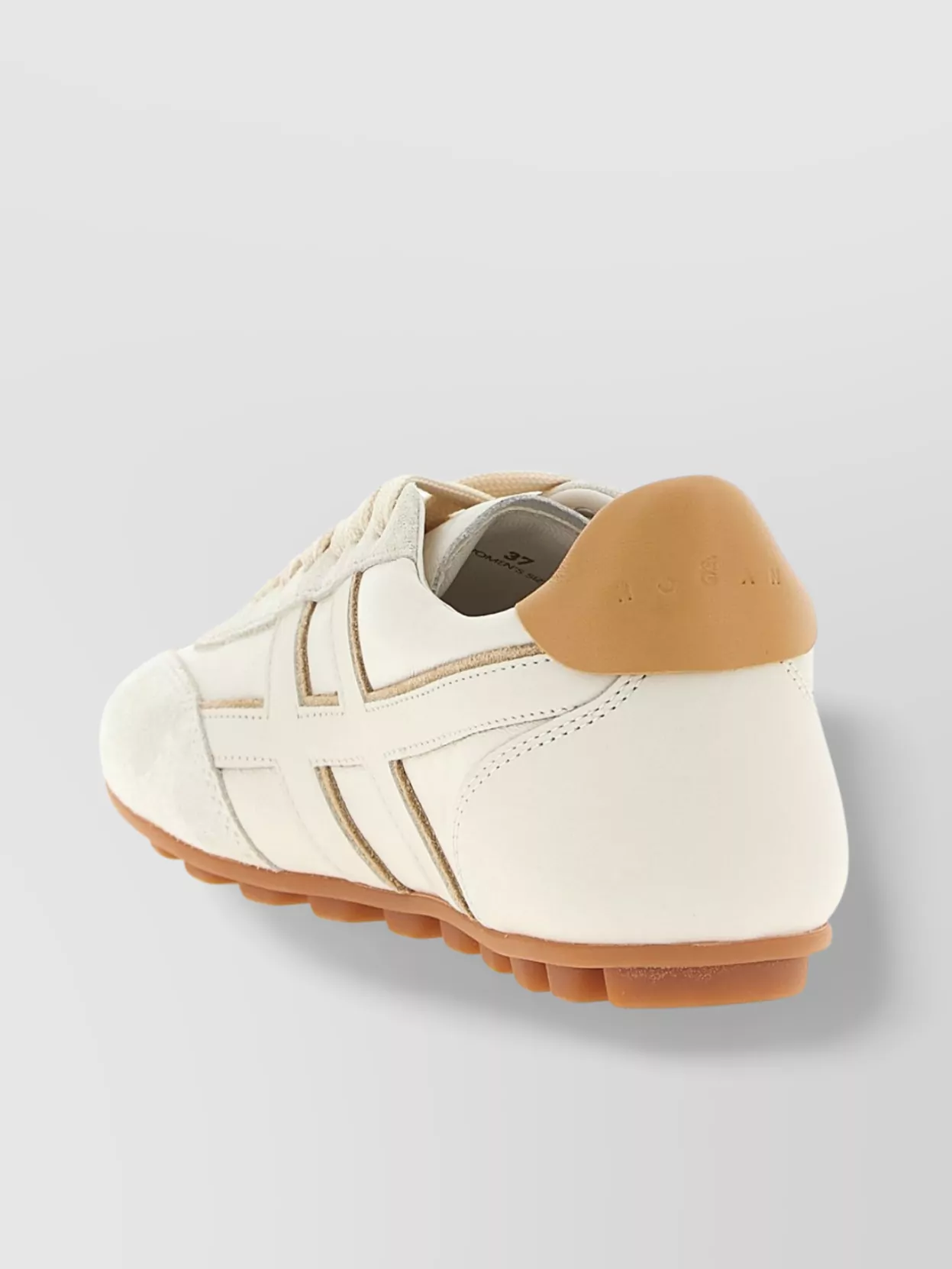 Hogan 86Er Rubber Sole Suede Accents Sneakers