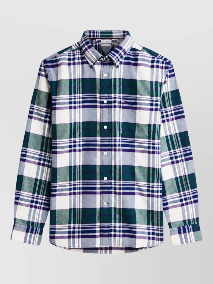 Tommy Hilfiger cotton checked flannel shirt