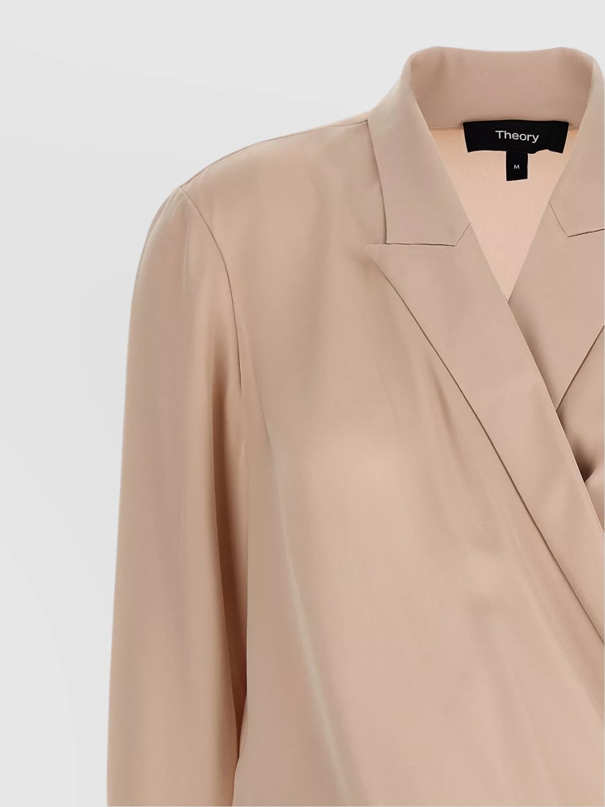 Theory 'pk Label Wrap' Blouse