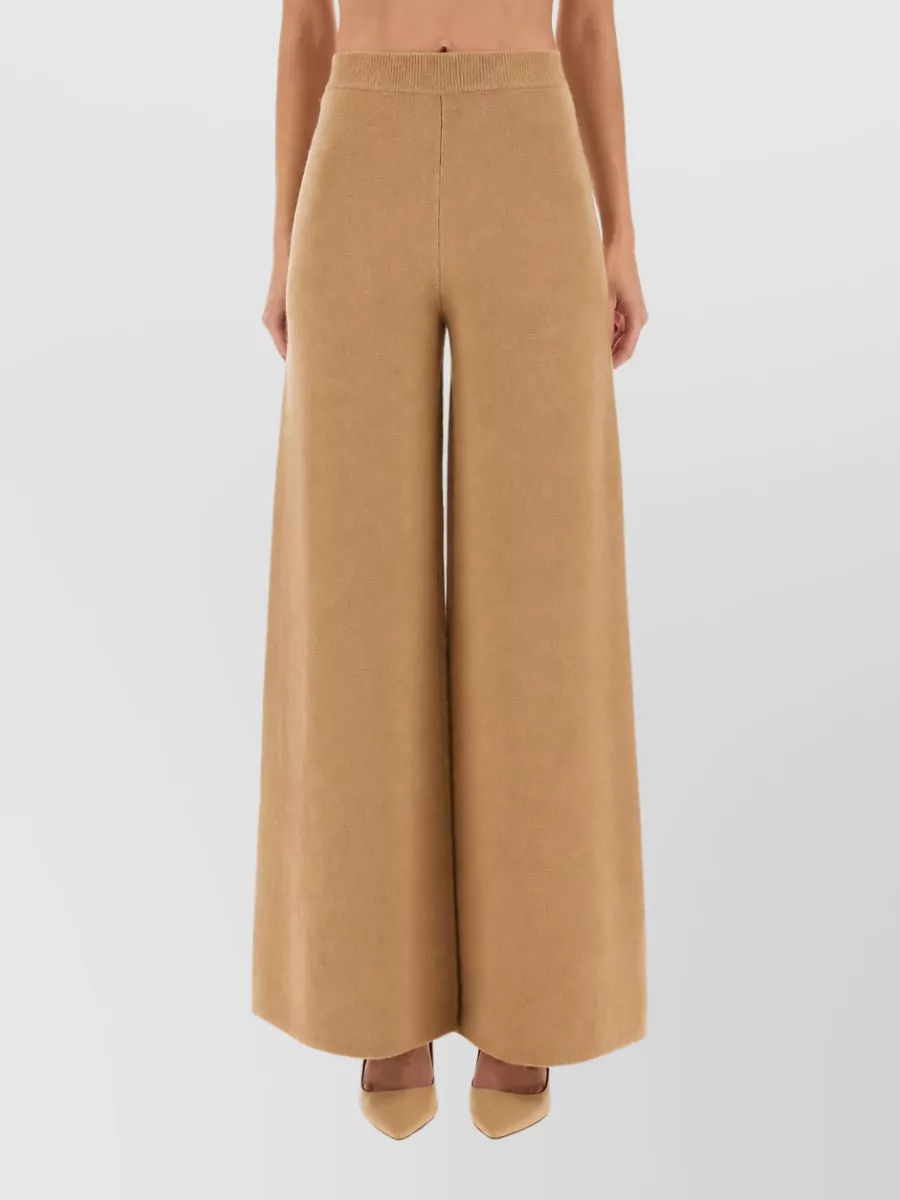 Max Mara High Waist Judy Lounge Wide Pants