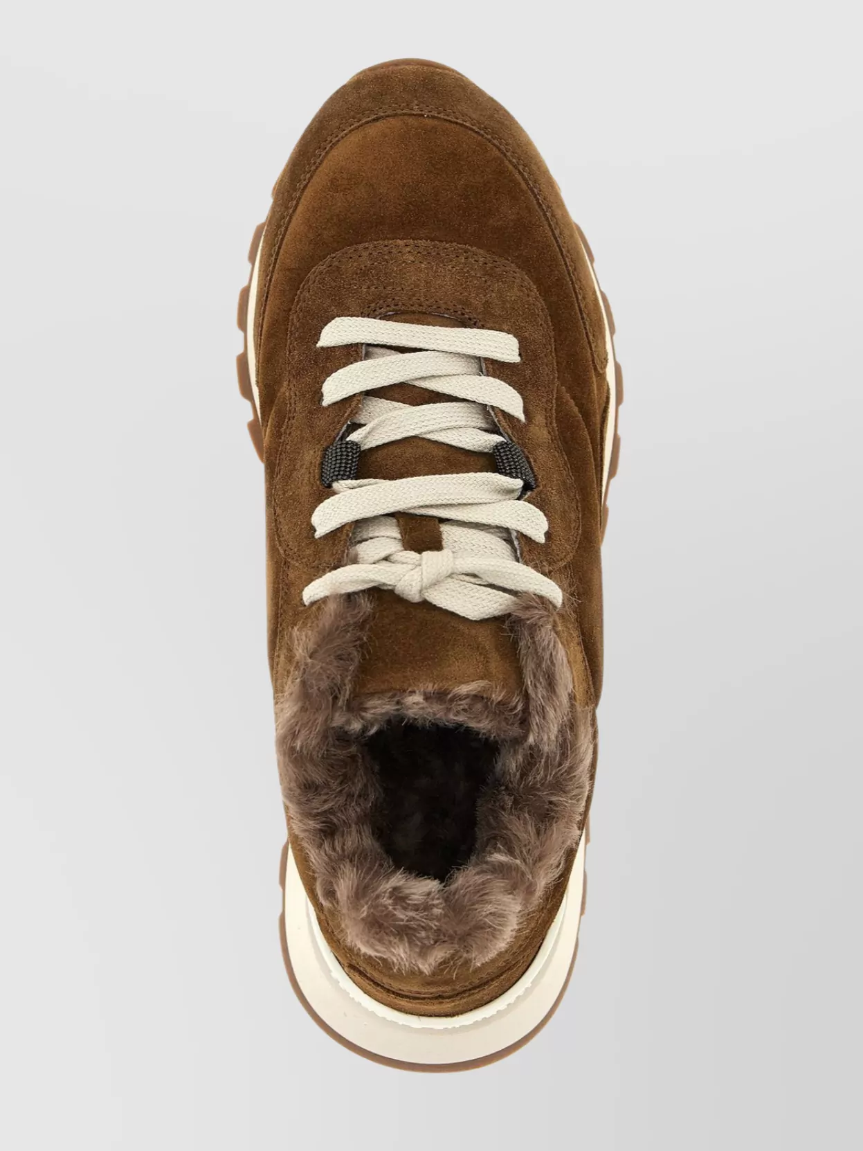 スニーカー Brunello Cucinelli Suede Sneakers With Contrasting Rubber Brunello Cucinelli Suede sneakers with rubber sole contrast